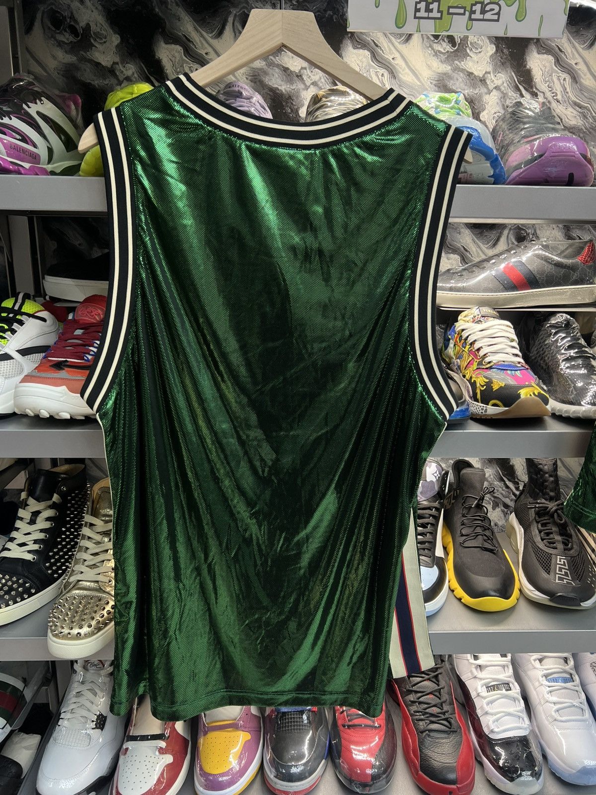 Gucci Gucci Green Basketball Track Suit Size US XL / EU 56 / 4 - 3 Thumbnail