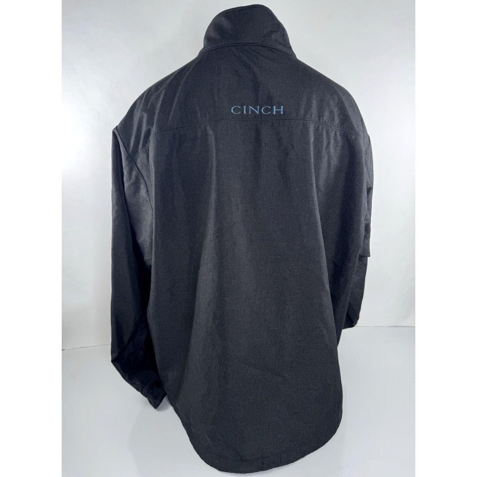 Vintage CINCH Western Embroidered Full Zip Mens XXL Softshell Jacket Shirt Size US XXL / EU 58 / 5 - 3 Thumbnail