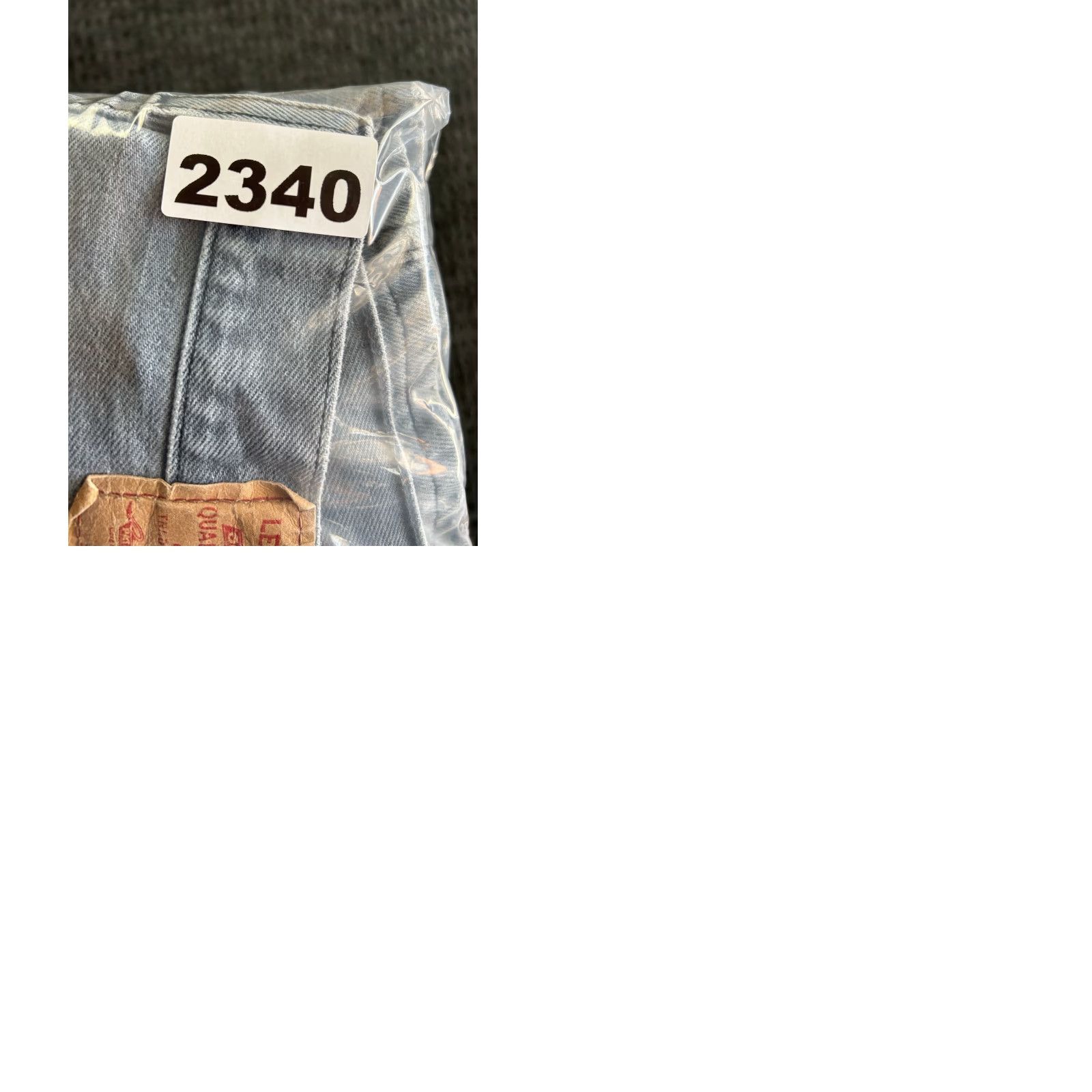 Levi's VINTAGE Levi’s 501 XX Jeans 32 x 29 Straight Distressed Grunge 90s Mens Regular Gray Denim Cotton USA Size US 32 / EU 48 - 9 Thumbnail
