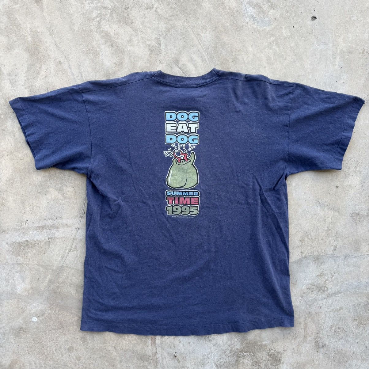 Band Tees 90s Dog Eat Dog Summer Time 1995 T-shirt Size US XL / EU 56 / 4 - 2 Thumbnail