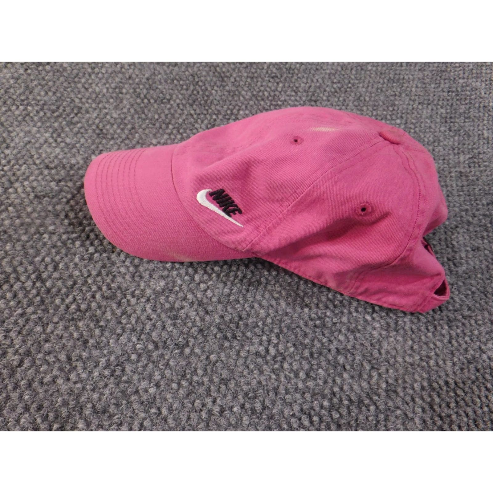 Nike Nike hat Womens One Pink Heritage86 adjustable cap logo cap Baseball Cap adjustable One Size Pink Nike Logo Womens Size ONE SIZE - 4 Thumbnail