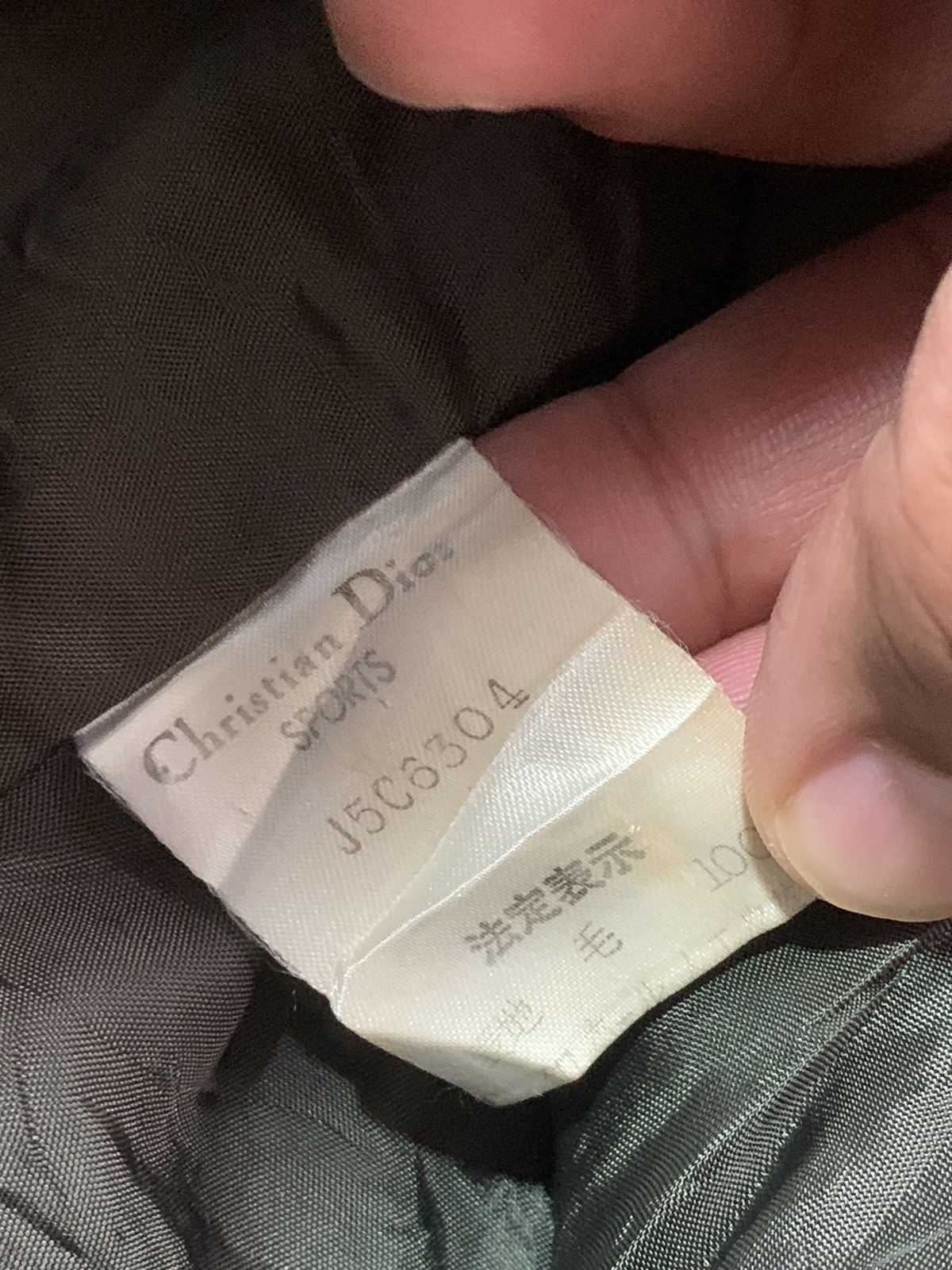 Christian Dior Monsieur Vintage Christian Dior Wool Double Breasted Coat Size 42S - 5 Thumbnail