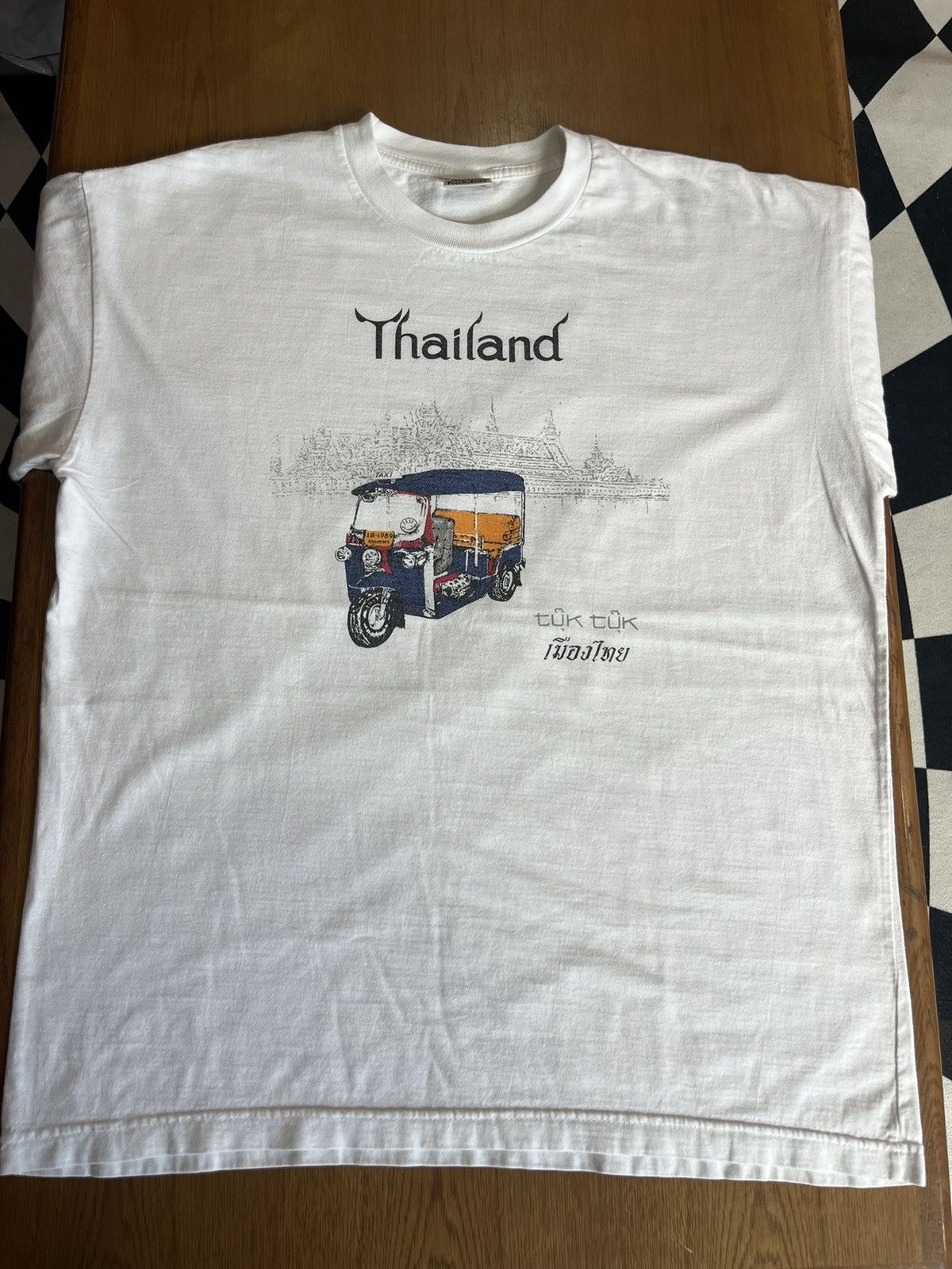Arts & Science Vintage TUK TUK Thailand 1989’s Art Tshirt Size US L / EU 52-54 / 3 - 3 Thumbnail