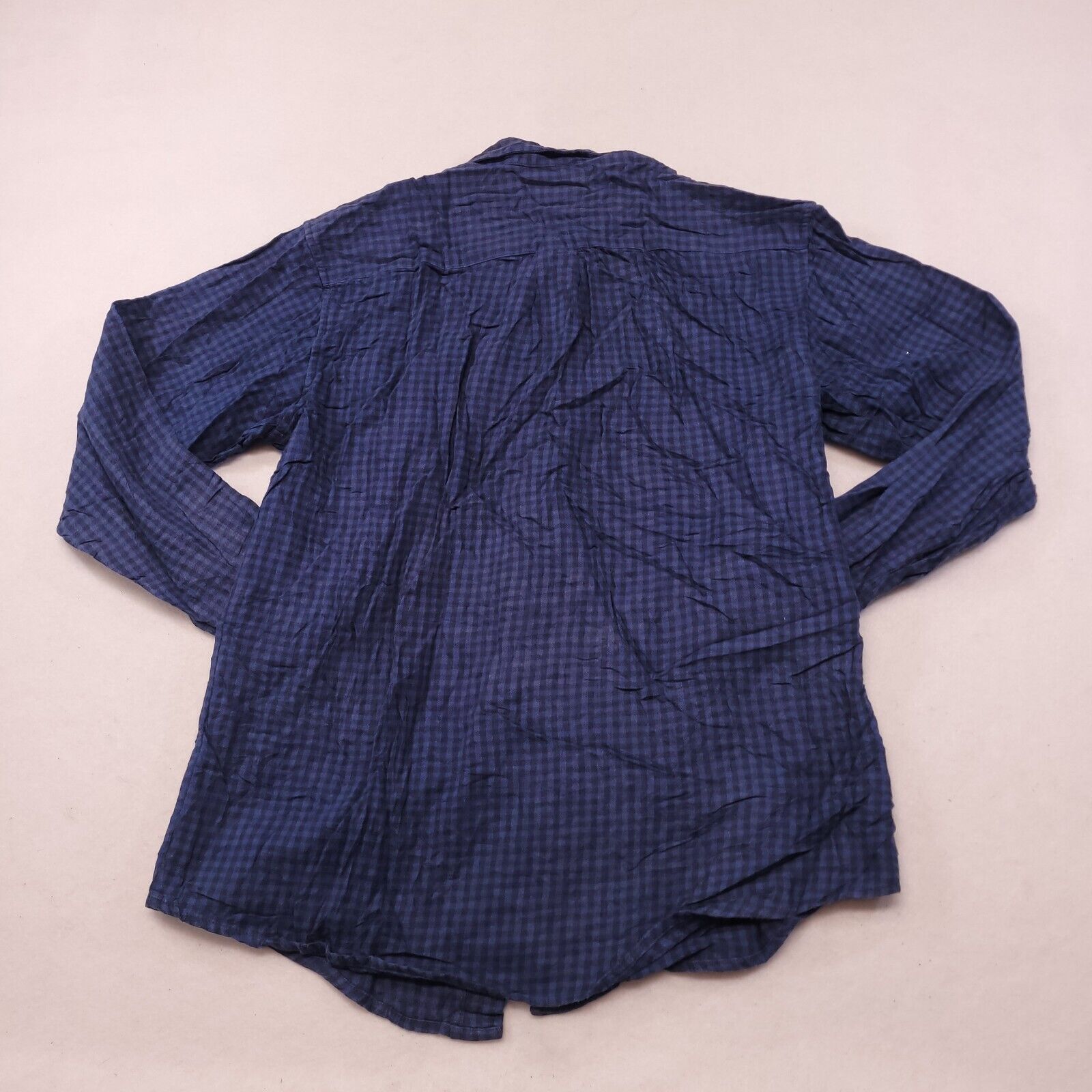 David Taylor David Taylor Gingham Flannel Button Up Shirt Men Size M Blue Size US M / EU 48-50 / 2 - 12 Thumbnail