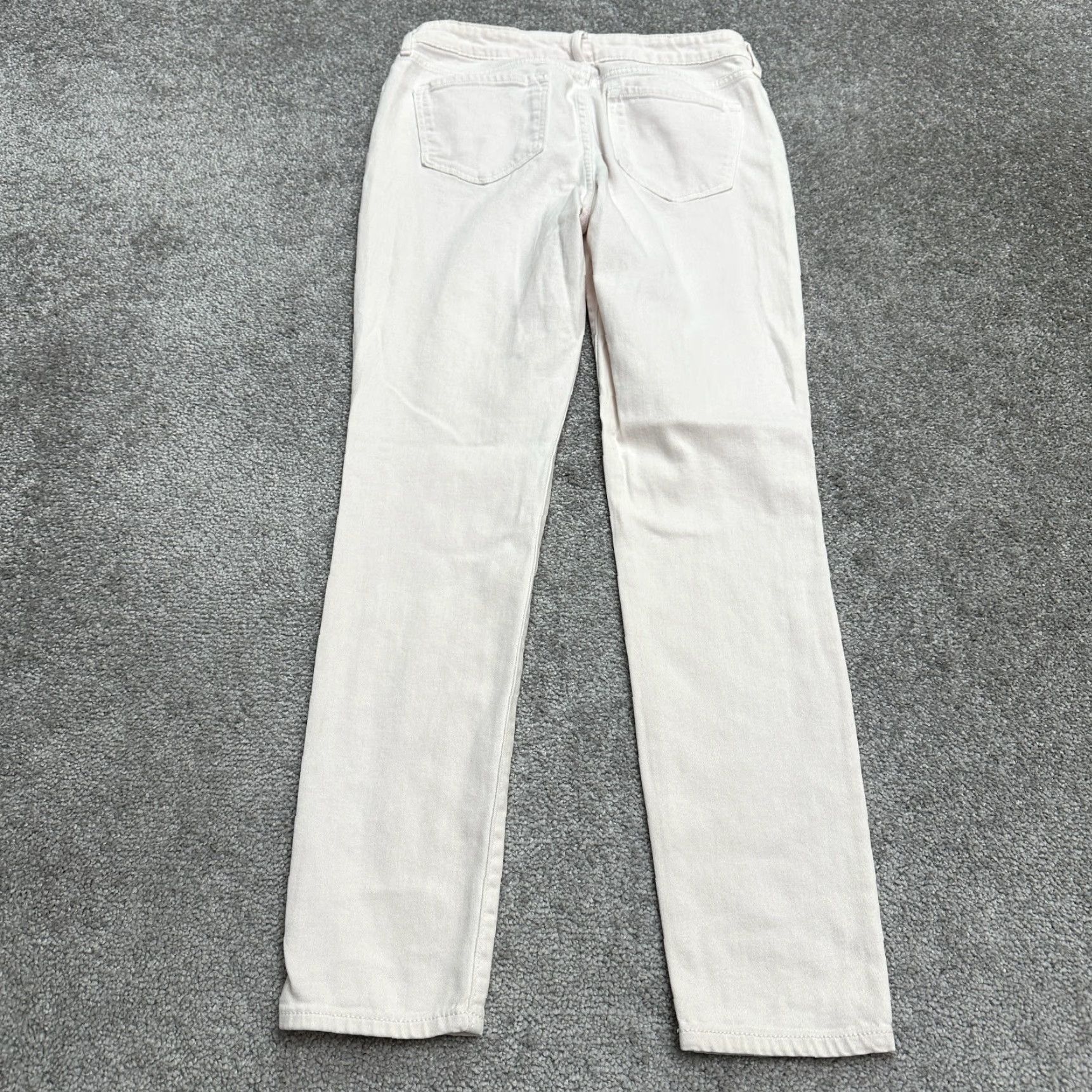 Old Navy Old Navy Rockstar Skinny Jeans Women 6 Light Pink Mid Rise Stretch 30x28.5 Size 28" / US 6 / IT 42 - 2 Thumbnail
