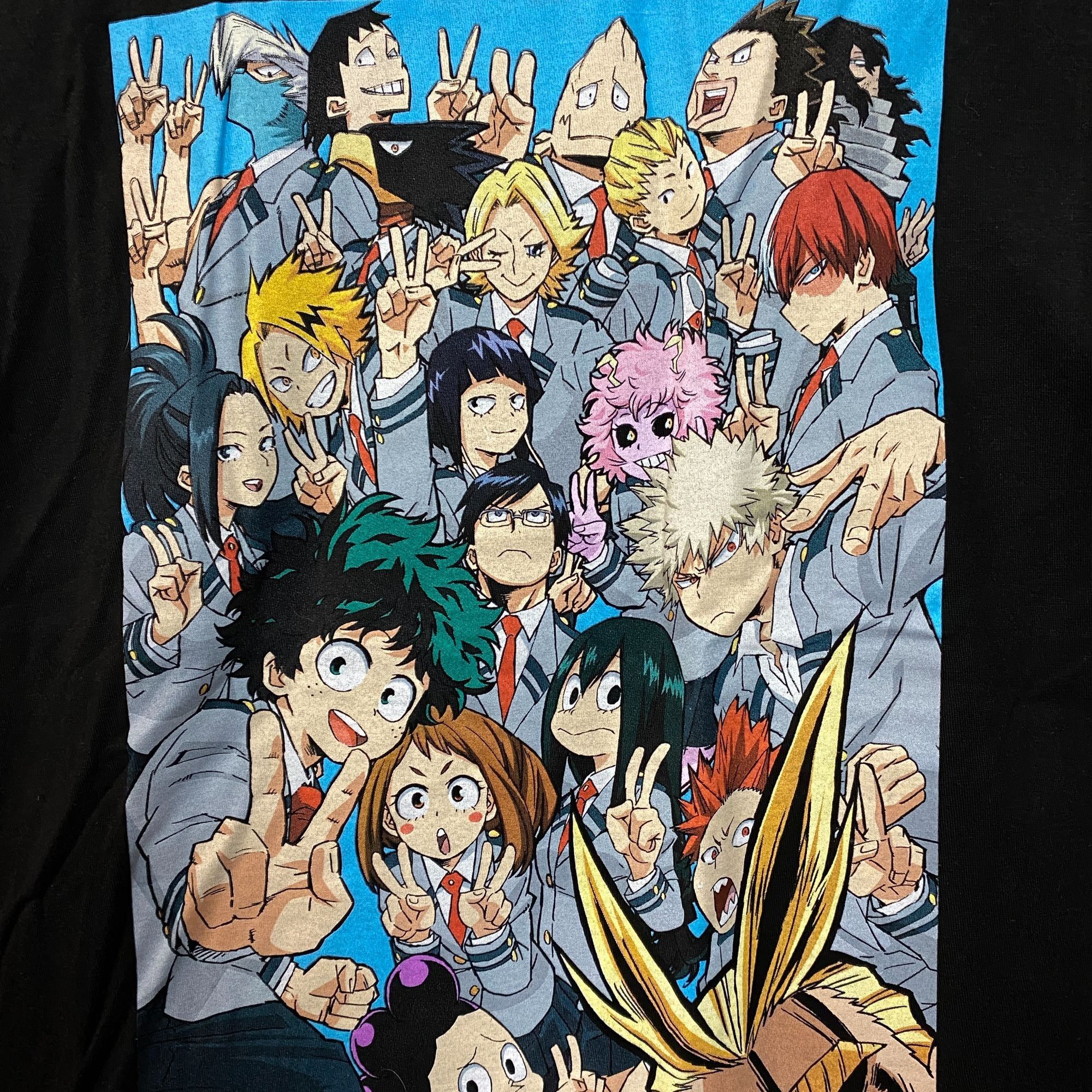 Anime My Hero Academia/ Boku No Hero Academia Class 1A Anime T-Shi Size US M / EU 48-50 / 2 - 2 Thumbnail
