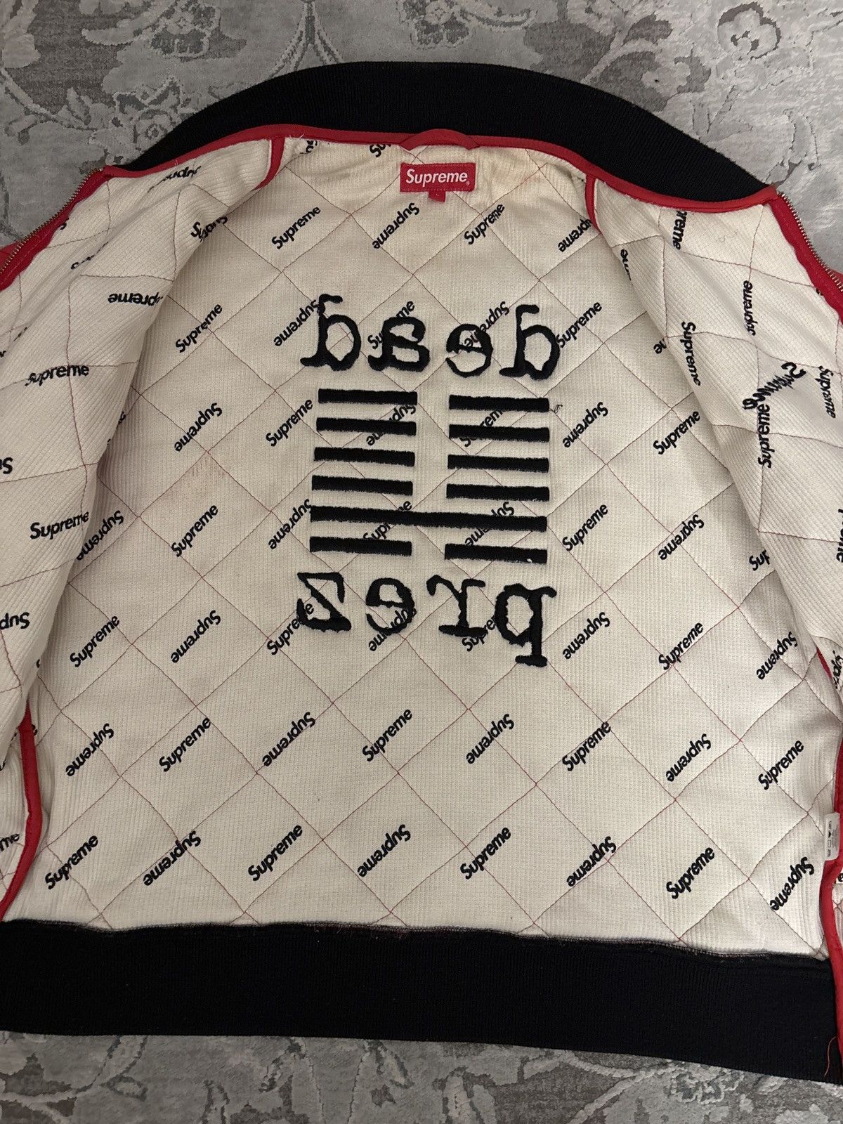 Supreme Supreme Dead Prez Quilted Jacket Size US L / EU 52-54 / 3 - 5 Thumbnail