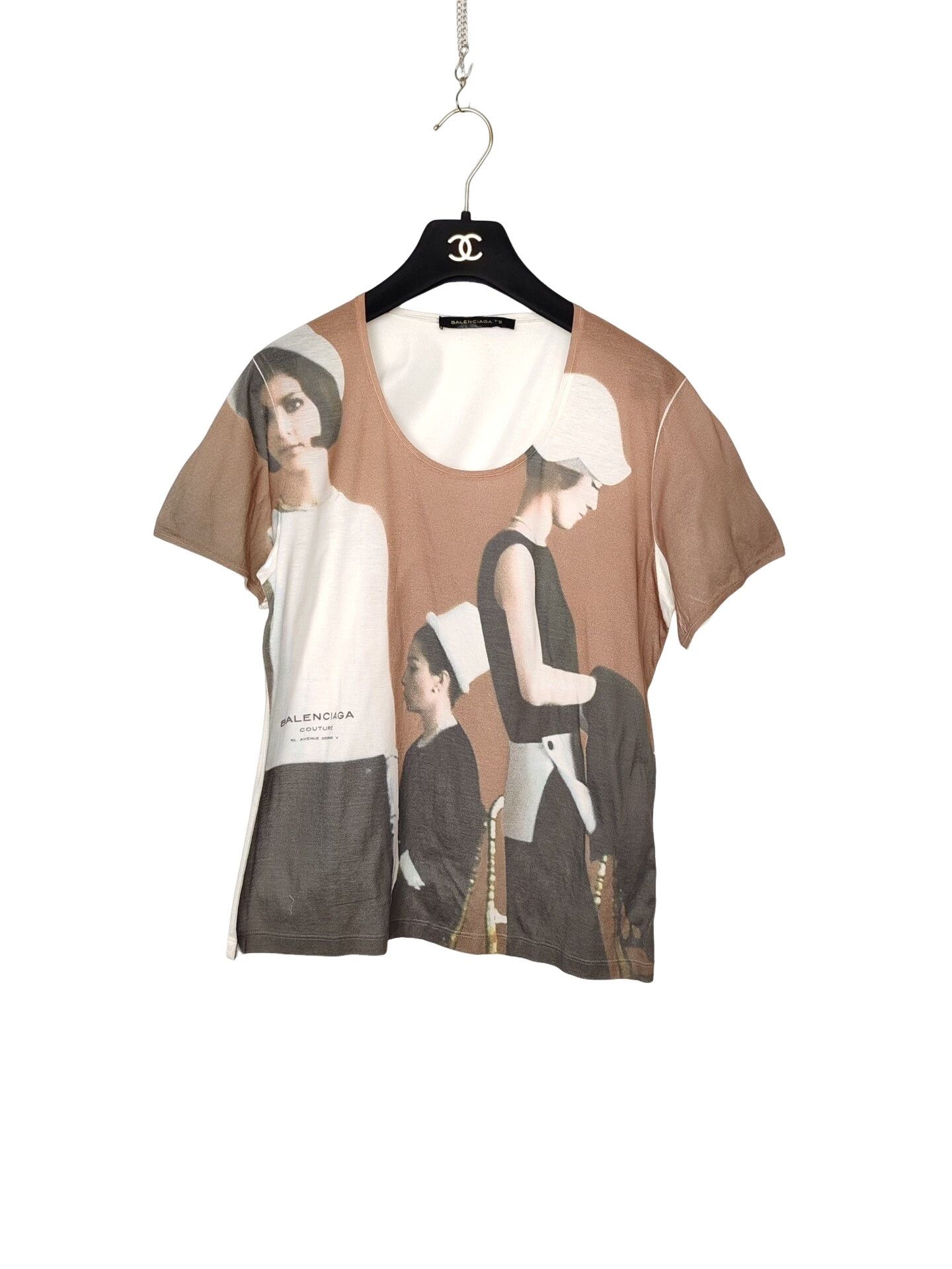 Balenciaga Balenciaga Graphic Print T-Shirt Size 38 Size S / US 4 / IT 40 - 1 Thumbnail