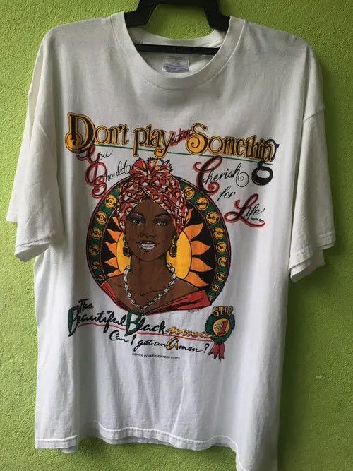 Individualized Shirts vintage the beautiful black women marvin gaye quote shirt Size US XL / EU 56 / 4 - 1 Thumbnail