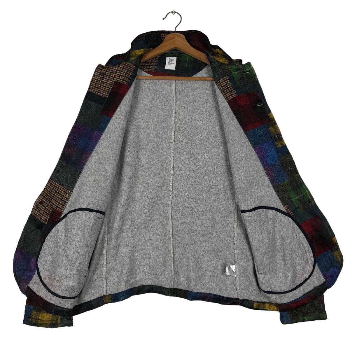 Japanese Brand 🔥Rare Patch Work Design Rare Colour Issey Miyake Design Size US L / EU 52-54 / 3 - 10 Thumbnail