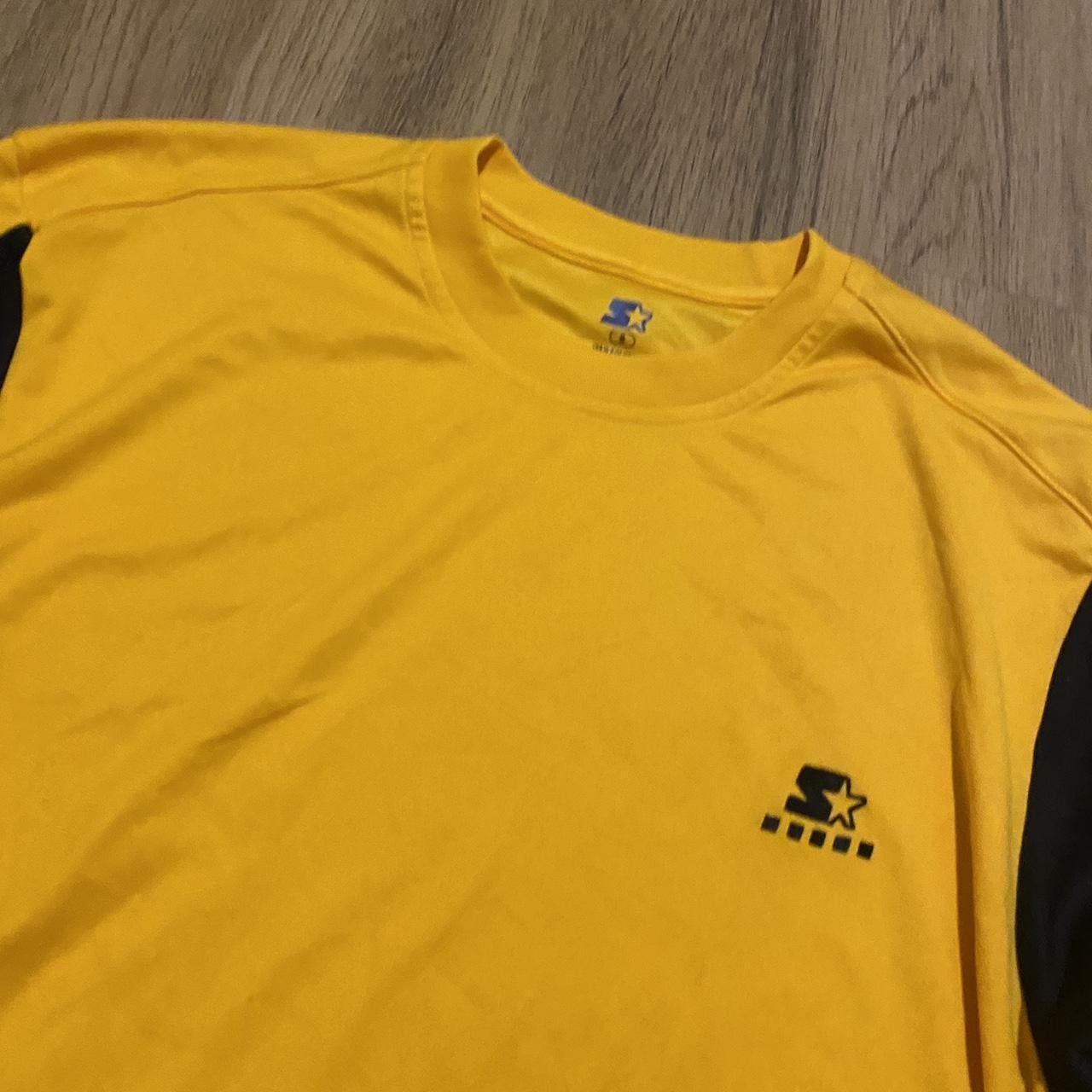Starter Yellow and black Starter long sleeve shirt Sportswear Size US S / EU 44-46 / 1 - 1 Thumbnail
