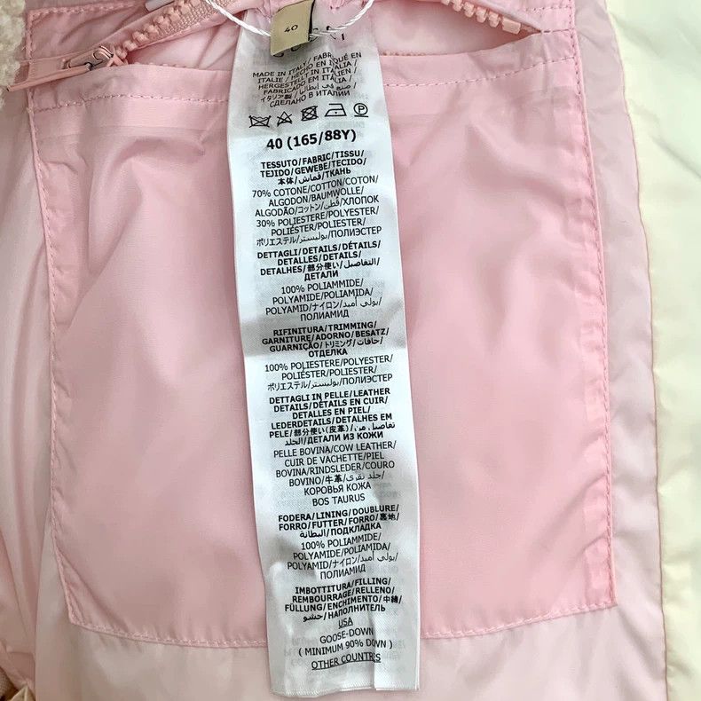 Gucci Gucci 23 styles of pink logo printed full-print hooded draw Size US XXS / EU 40 - 7 Thumbnail