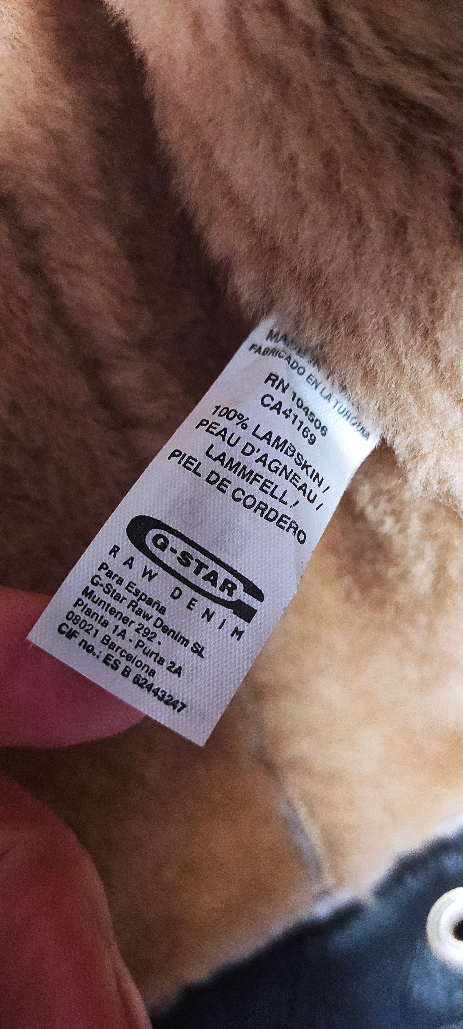 G-Star G Star Raw Shearling Lampskin Pilot Jacket Brown Size XS Size XS / US 0-2 / IT 36-38 - 15 Thumbnail
