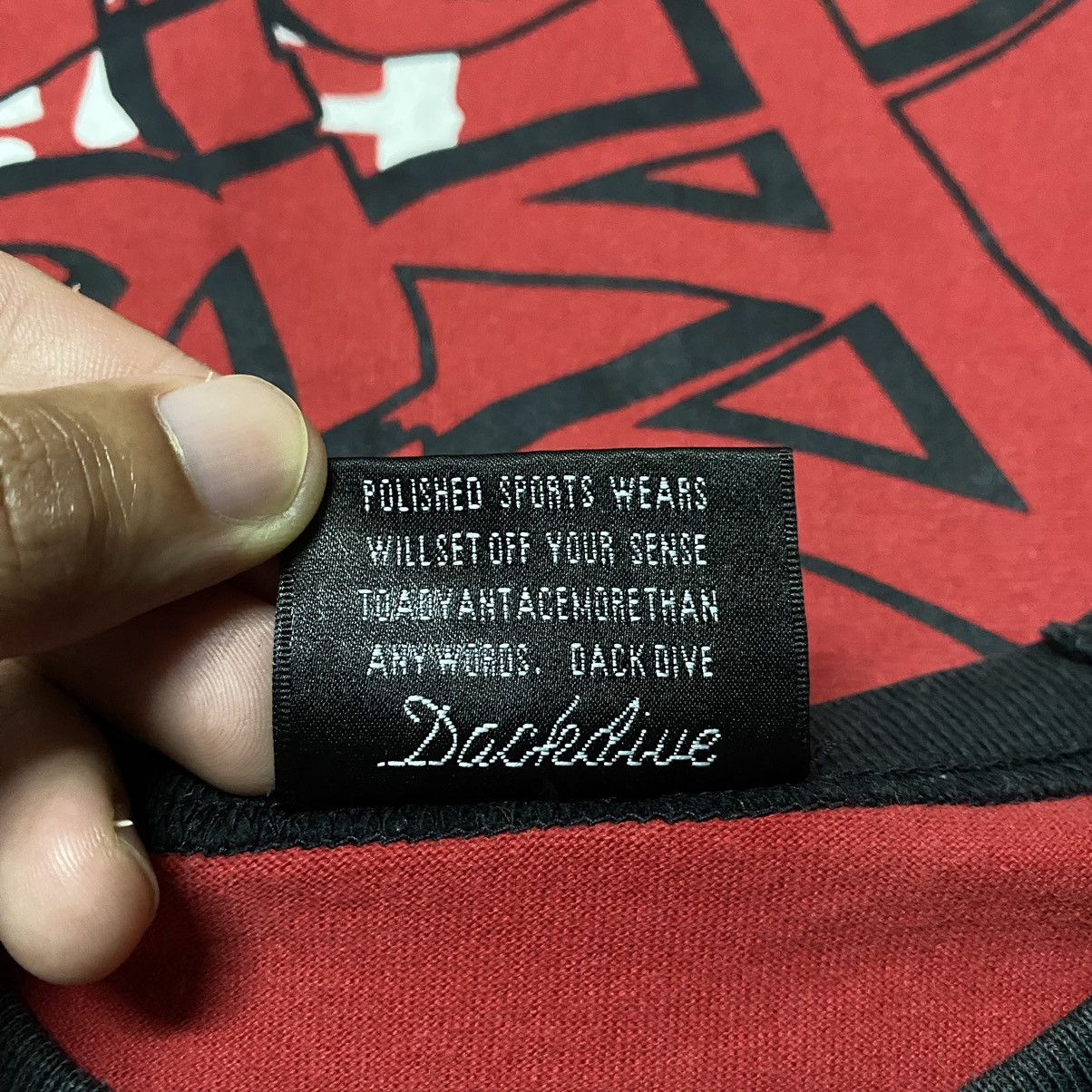 JNCO × Vintage Y2K DACK DIVE MICHAEL SLIDE FREESTYLE HIPHOP T SHIRT Size US M / EU 48-50 / 2 - 5 Thumbnail