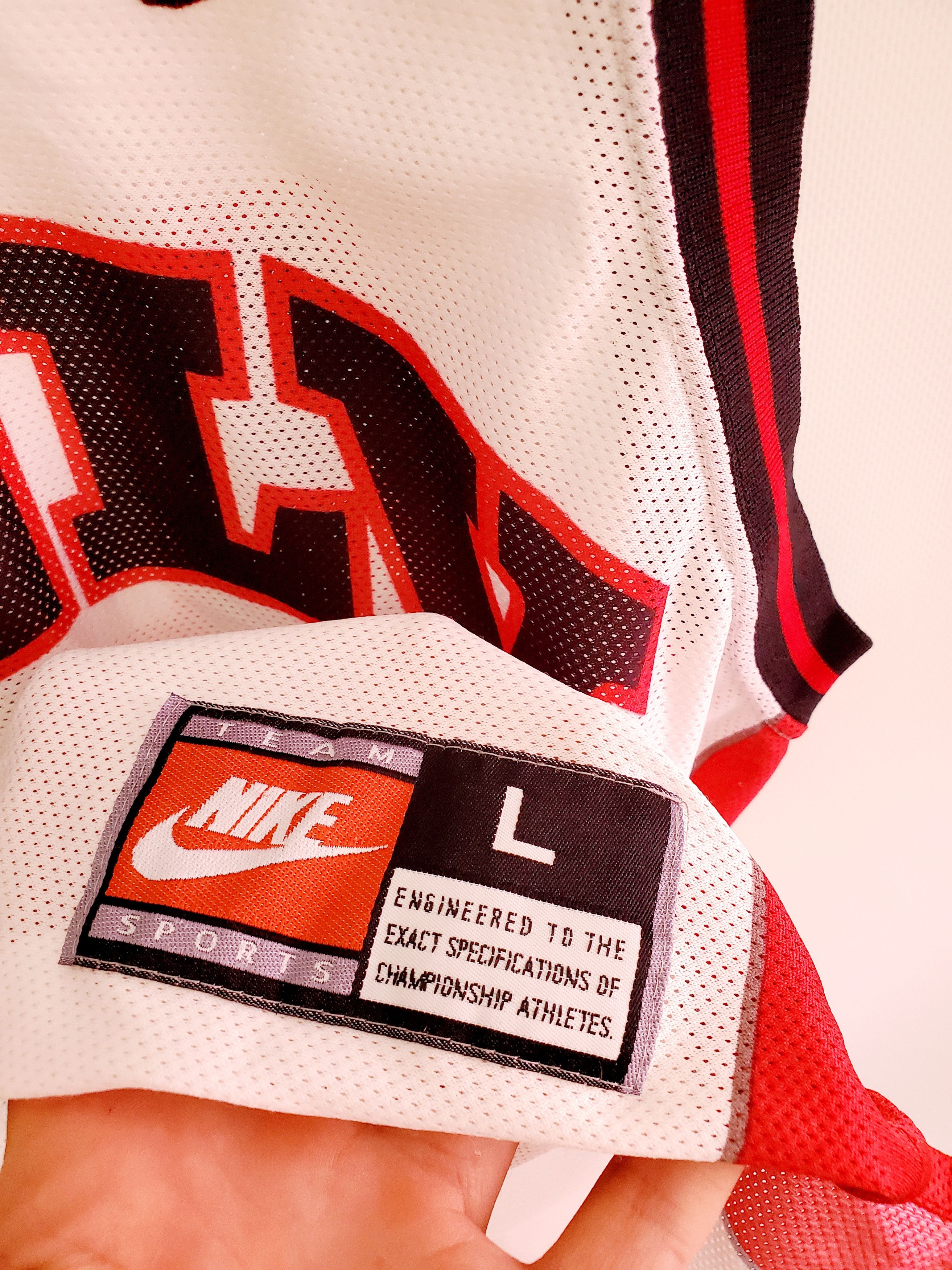 NBA × Nike × Vintage NBA #44 UNLV 1993-95 HOME SHIRT NIKE JERSEY SIZE L Size US L / EU 52-54 / 3 - 3 Thumbnail