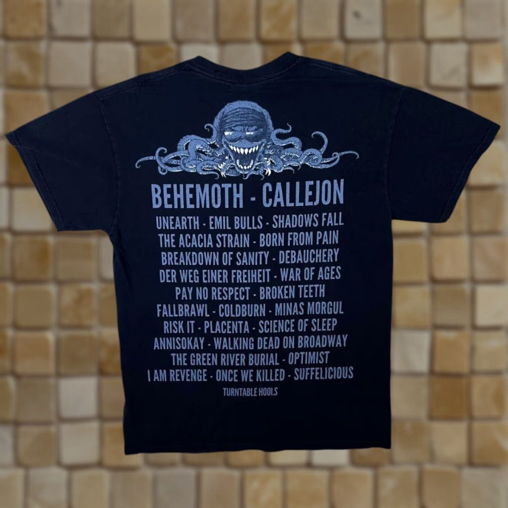 Gildan Beach Rock Festival Heavy Metal Hard Rock Music Band Lineup Black T-Shirt Medium Mens Size US M / EU 48-50 / 2 - 1 Thumbnail