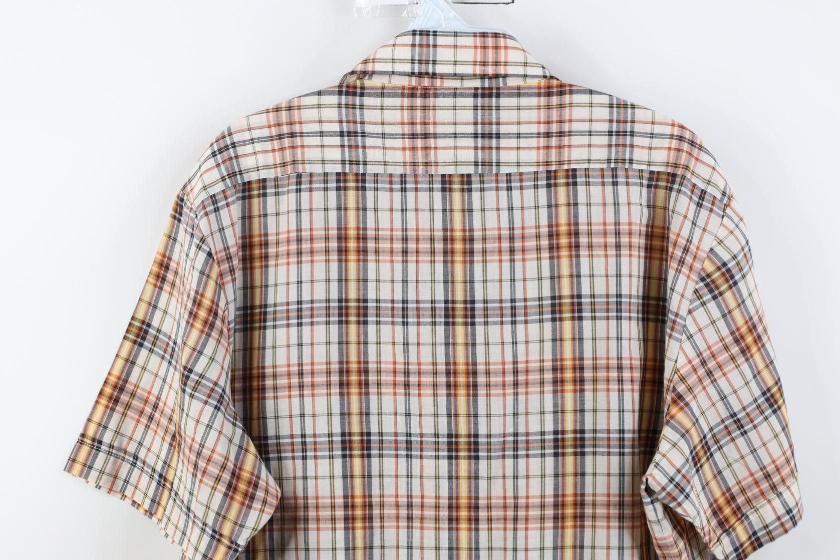 Vintage Vintage 70s Streetwear Cowboy Short Sleeve Button Shirt Size US L / EU 52-54 / 3 - 10 Thumbnail