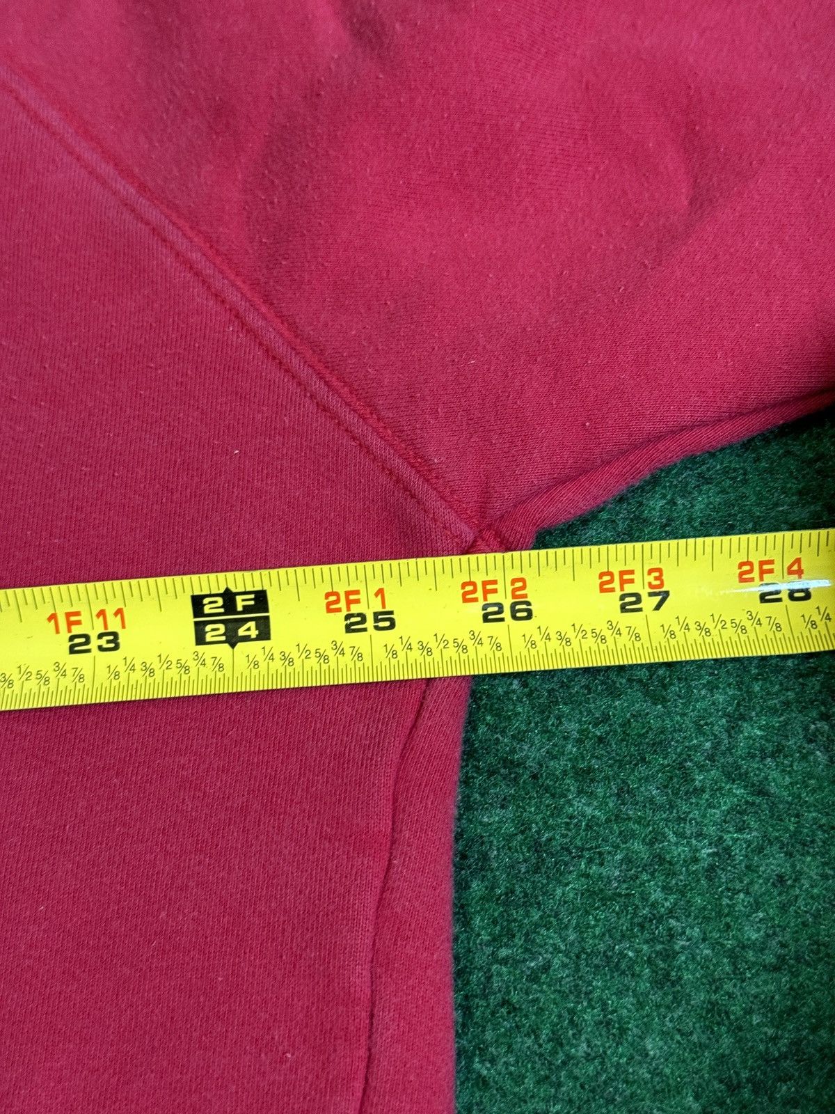 Adidas × Vintage Vintage 90s Adidas Crewneck Red/Pink 3 Stripes Sweatshirt Size L / US 10 / IT 46 - 5 Thumbnail