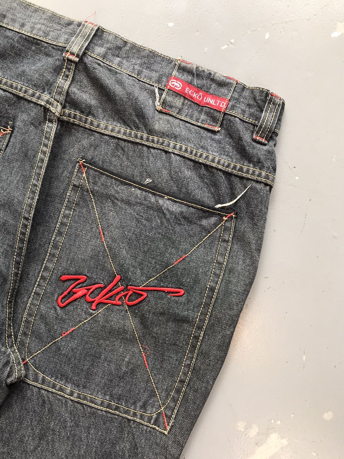 Ecko Unltd. × Vintage Vintage Ecko UNLTD multiple big pockets baggyfit cargo Size US 38 / EU 54 - 15 Thumbnail