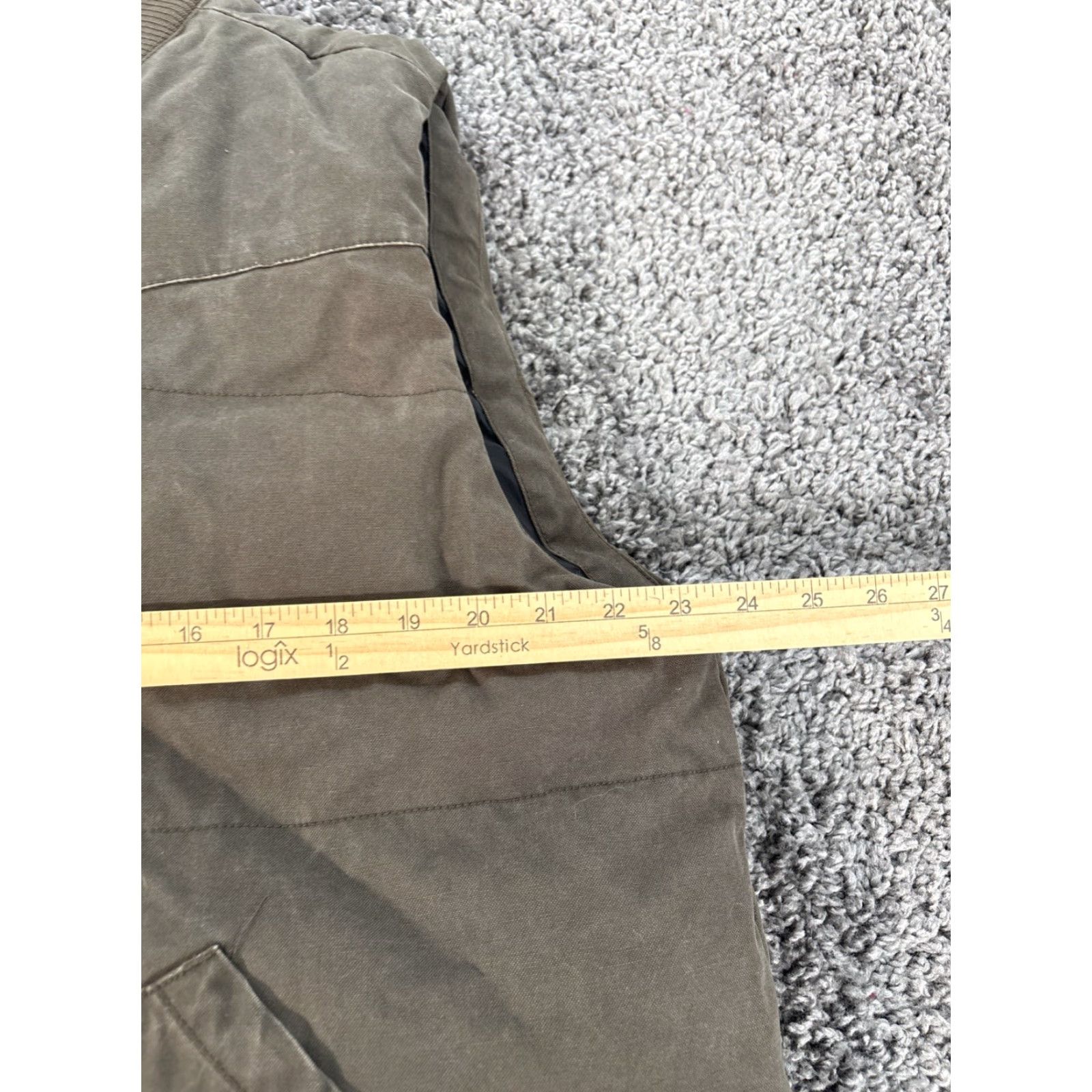 Gap VINTAGE Gap Vest Mens L Down Puffer Canvas Work Brown Size US L / EU 52-54 / 3 - 3 Thumbnail