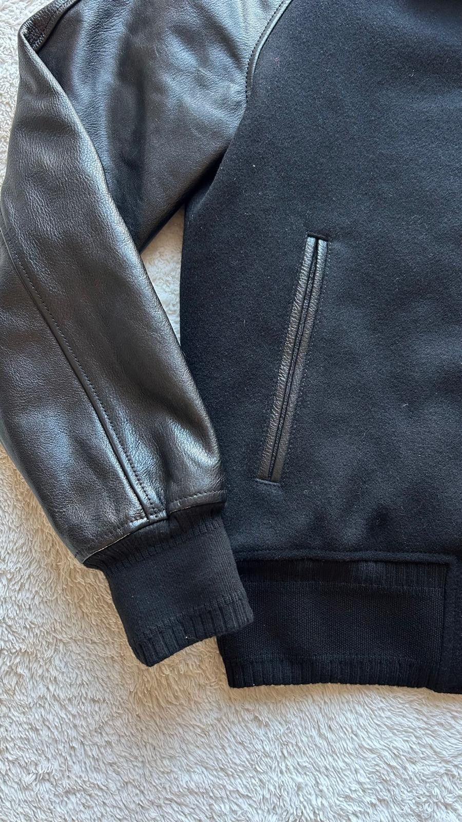 Givenchy Givenchy Leather Wool Varsity Jacket Size 46 Size US S / EU 44-46 / 1 - 4 Thumbnail