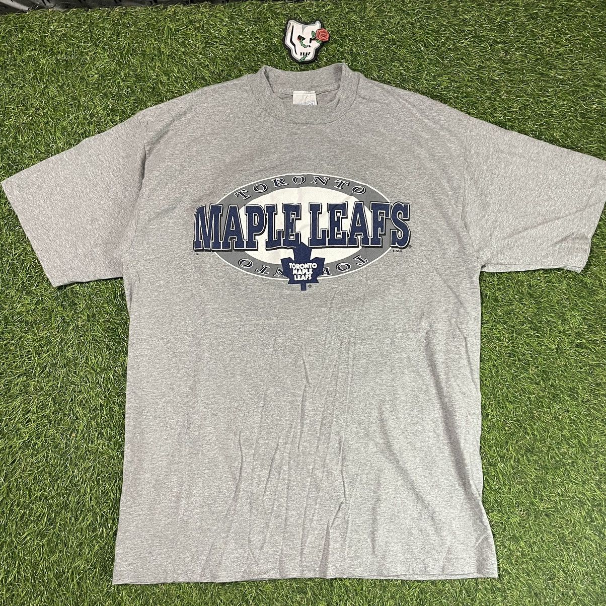 T-shirt Vintage Toronto Maple Leafs CCM Taille M - Hockey LNH, Occasion, Cousu