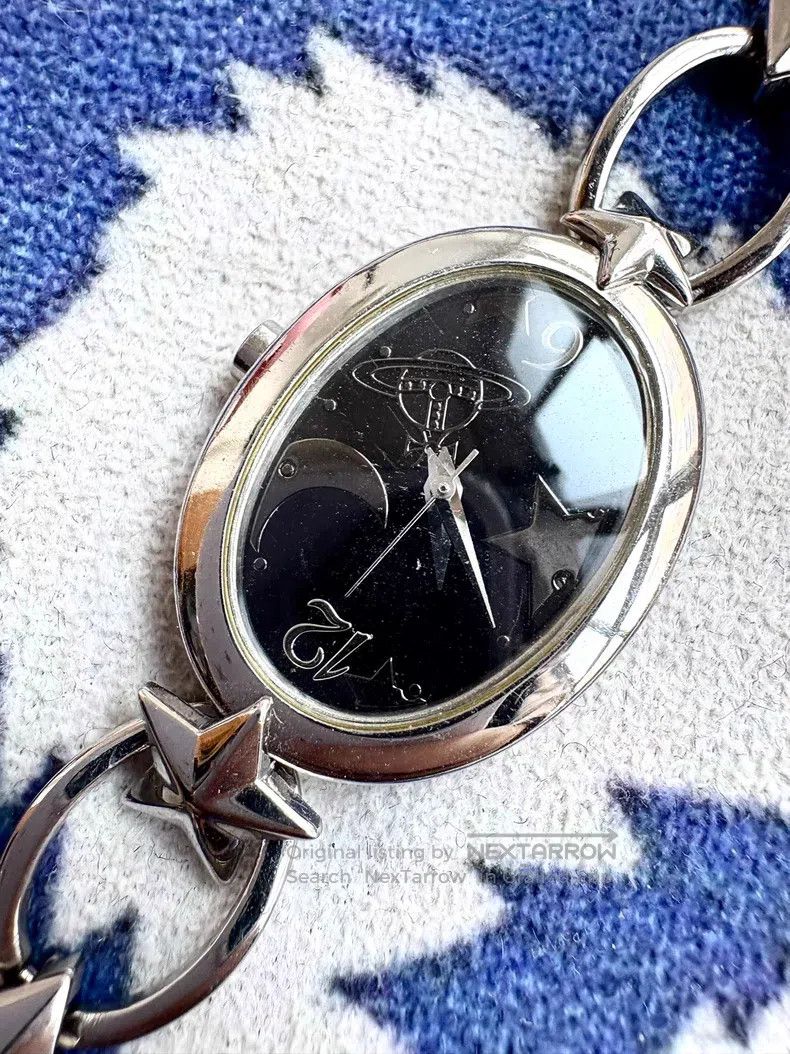 Vivienne Westwood Vivienne Westwood Black dial Sun and Moon watch Size ONE SIZE - 2 Thumbnail