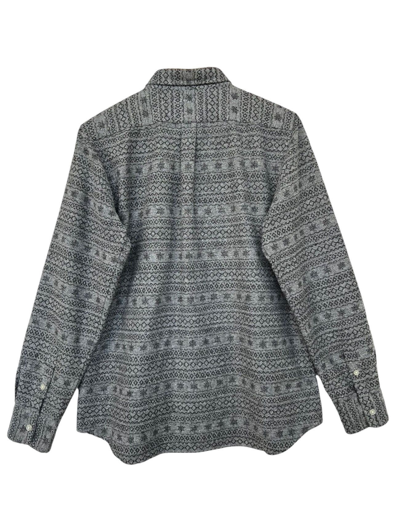 Japanese Brand Beams Japan Checkered Long Sleeve Button Up Flanner Shirt M Size US M / EU 48-50 / 2 - 2 Thumbnail