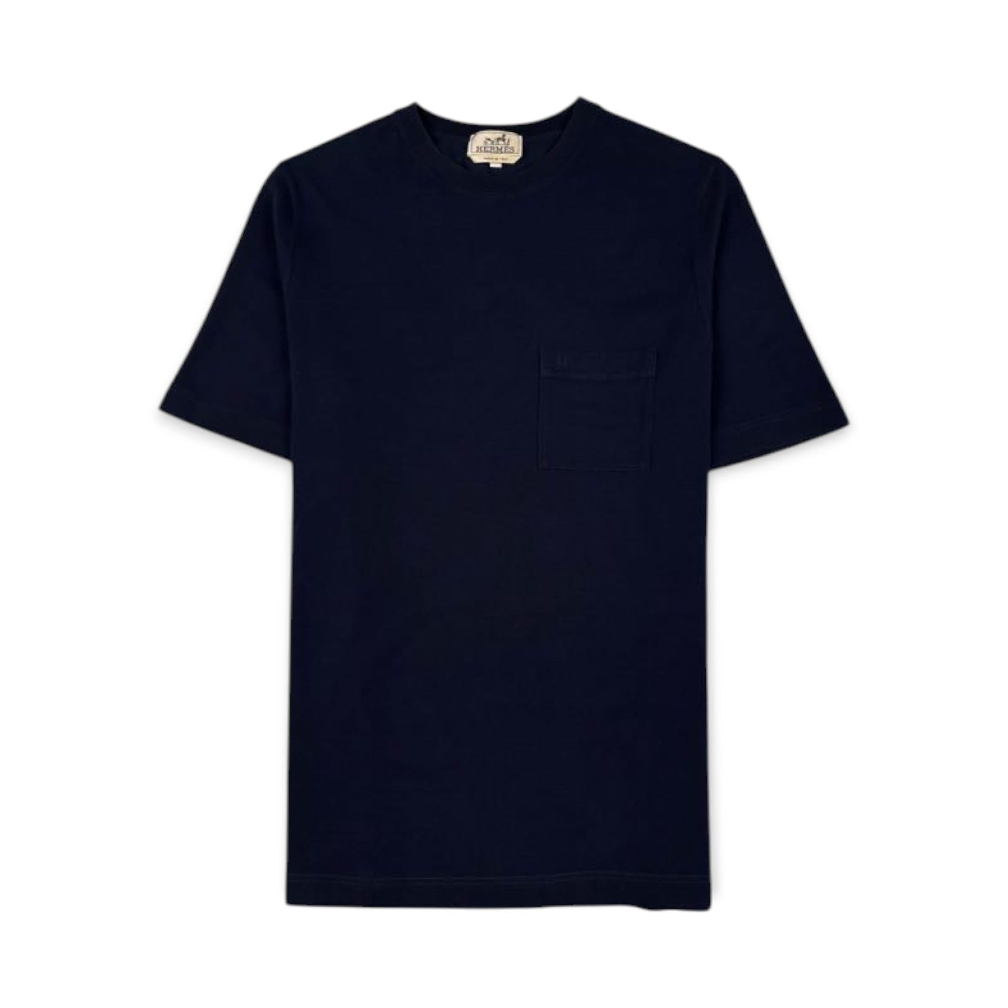 H Embroidered Pocket T-Shirt