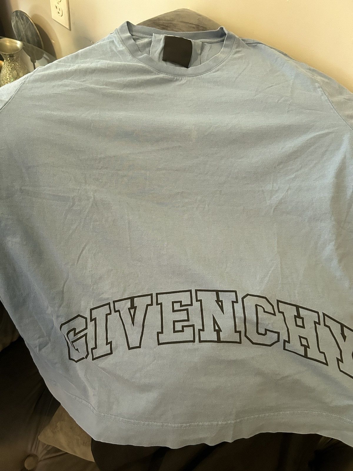 image of Givenchy T-Shirt in Blue, Men's (Size XL)