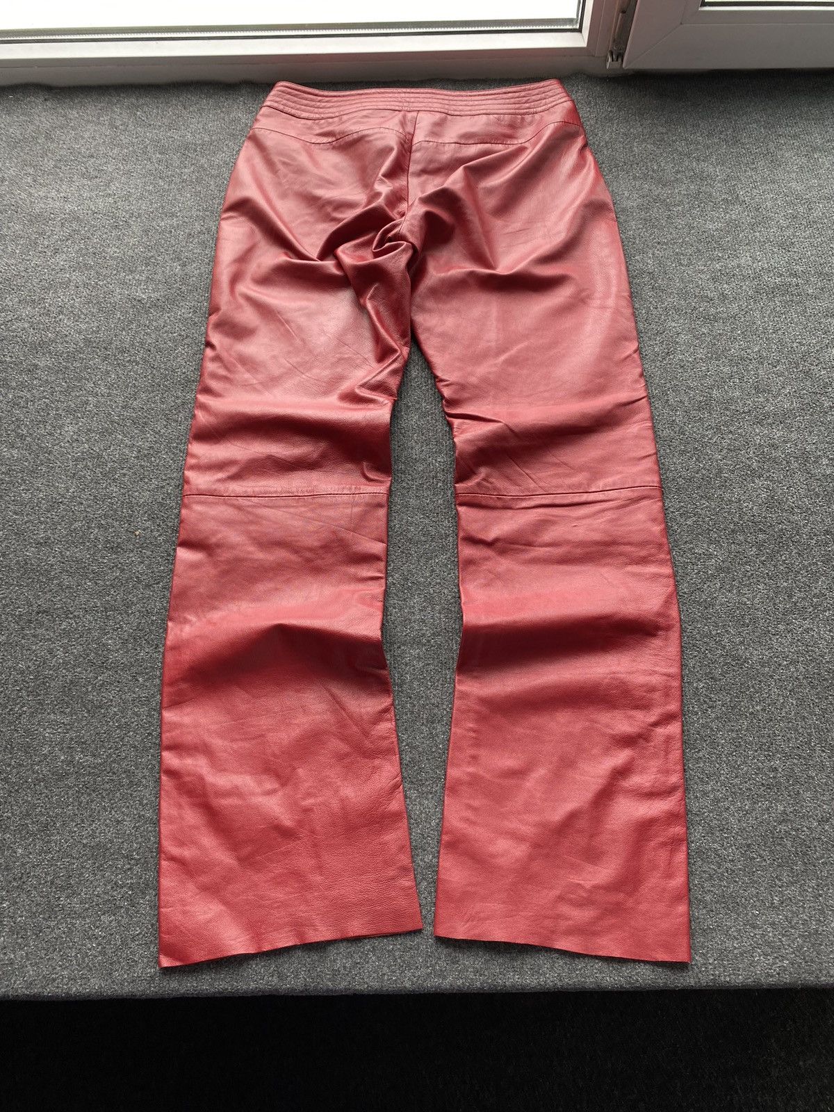 Other 🔥Opium Punk Gothic Red Leather Pants Women Alt goth emo y2k Size 28" / US 6 / IT 42 - 6 Thumbnail
