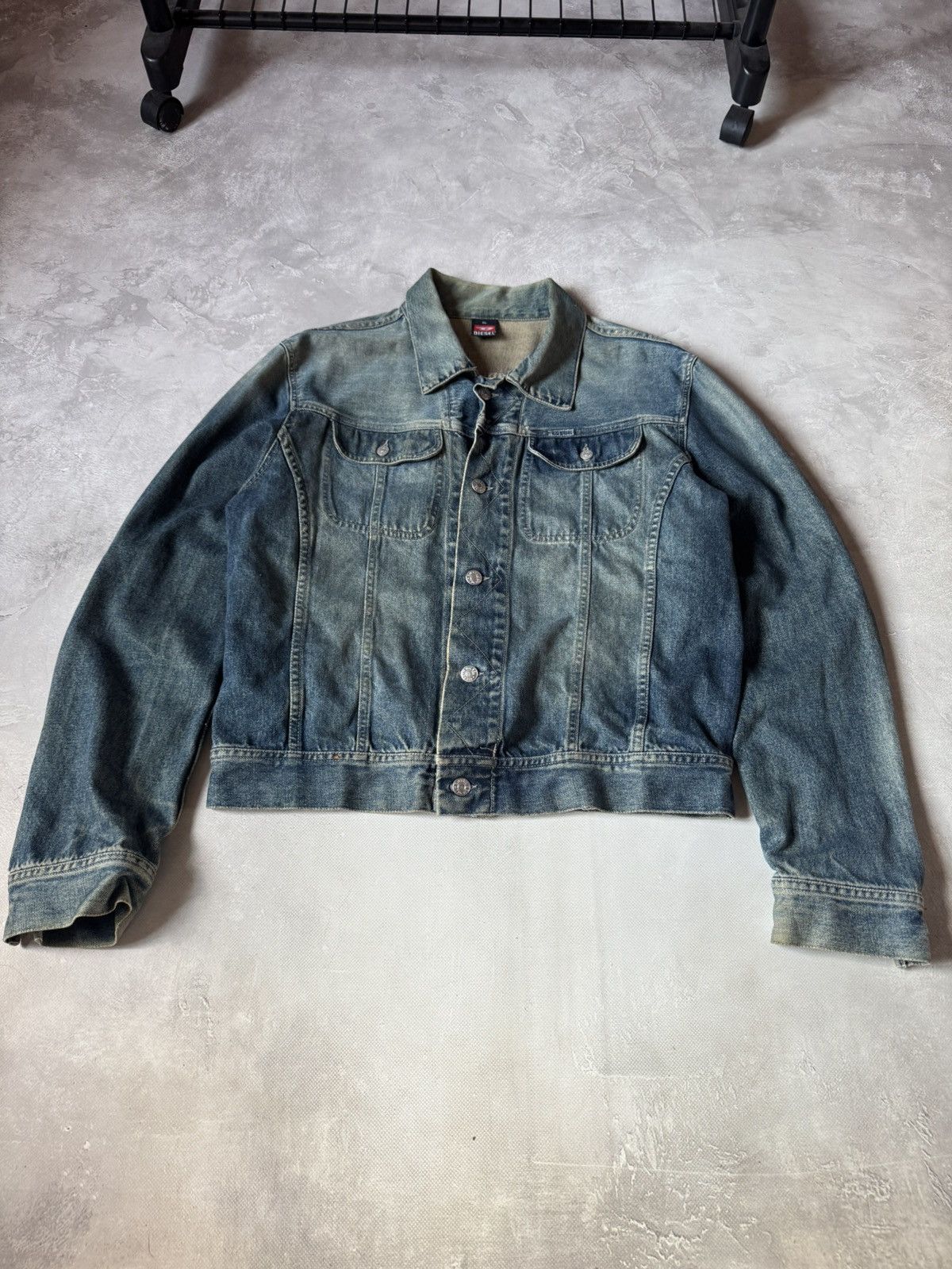 Diesel Vintage Diesel Denim Cruiser Jacket Size XL / US 12-14 / IT 48-50 - 2 Thumbnail