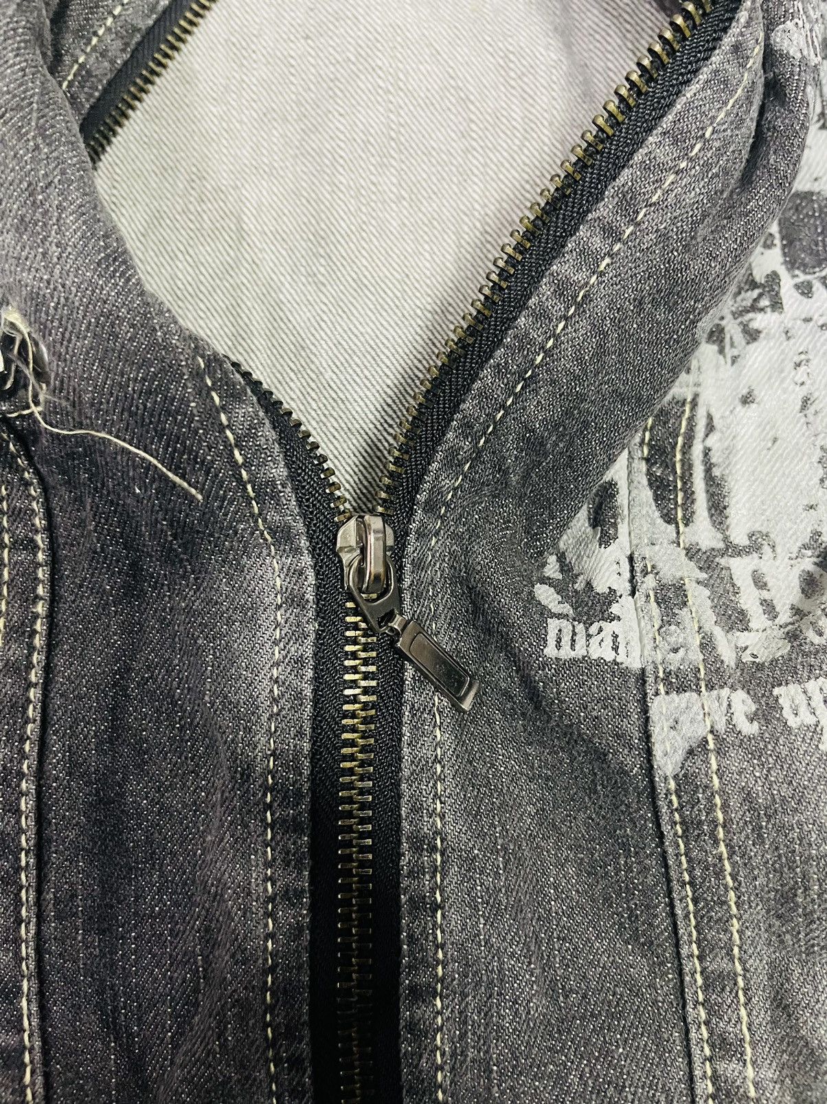 If Six Was Nine × Japanese Brand × Le Grande Bleu (L.G.B.) Splendid Satisfaction Punk Gothic Zipper Jacket (16) Size US L / EU 52-54 / 3 - 7 Thumbnail
