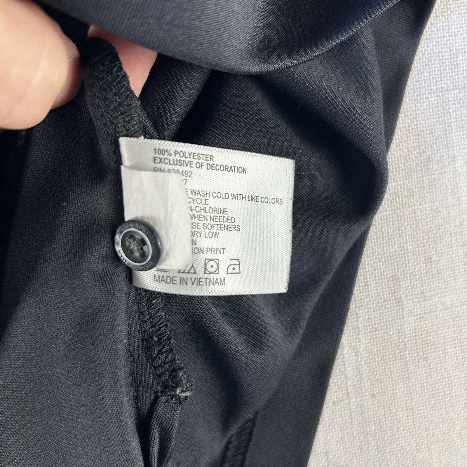 Greg Norman Greg Norman Dry 1/4 Button Down Polo Golf Shirt Sz L Black Size US L / EU 52-54 / 3 - 7 Thumbnail