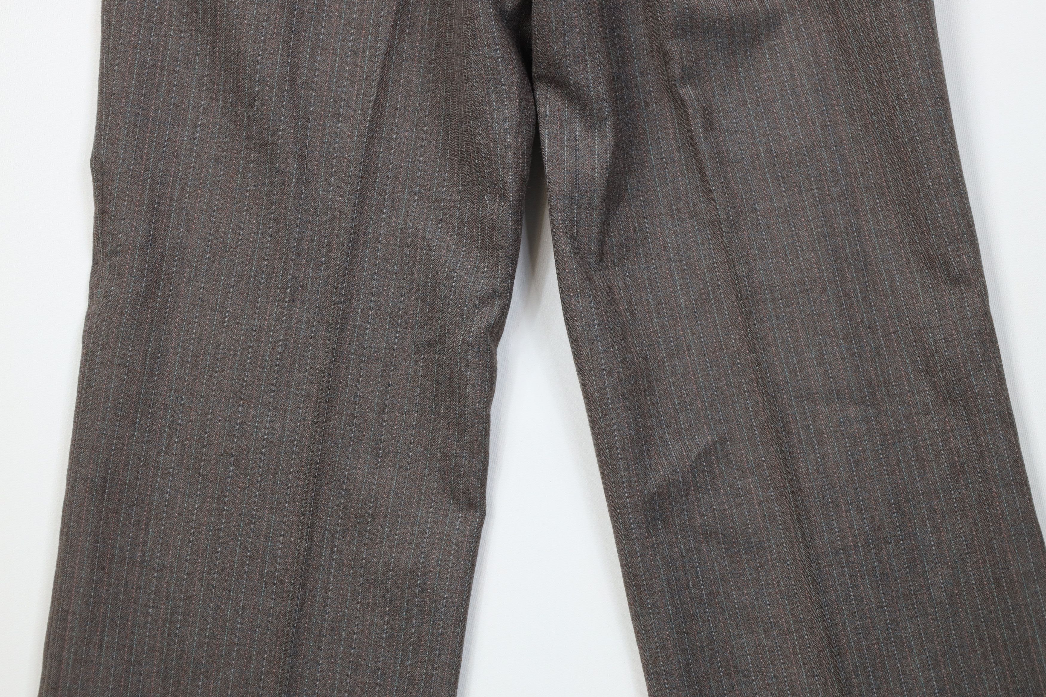 Vintage Vintage 60s 70s Streetwear Pinstriped Wide Leg Pants USA Size US 29 - 9 Thumbnail