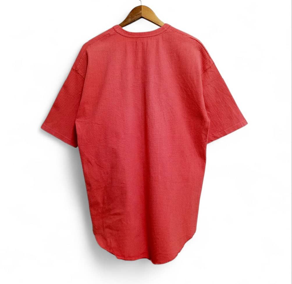Number (N)ine Number (N)ine x Tokyo Base Waffle Cotton Oversized Tee Size US L / EU 52-54 / 3 - 5 Thumbnail