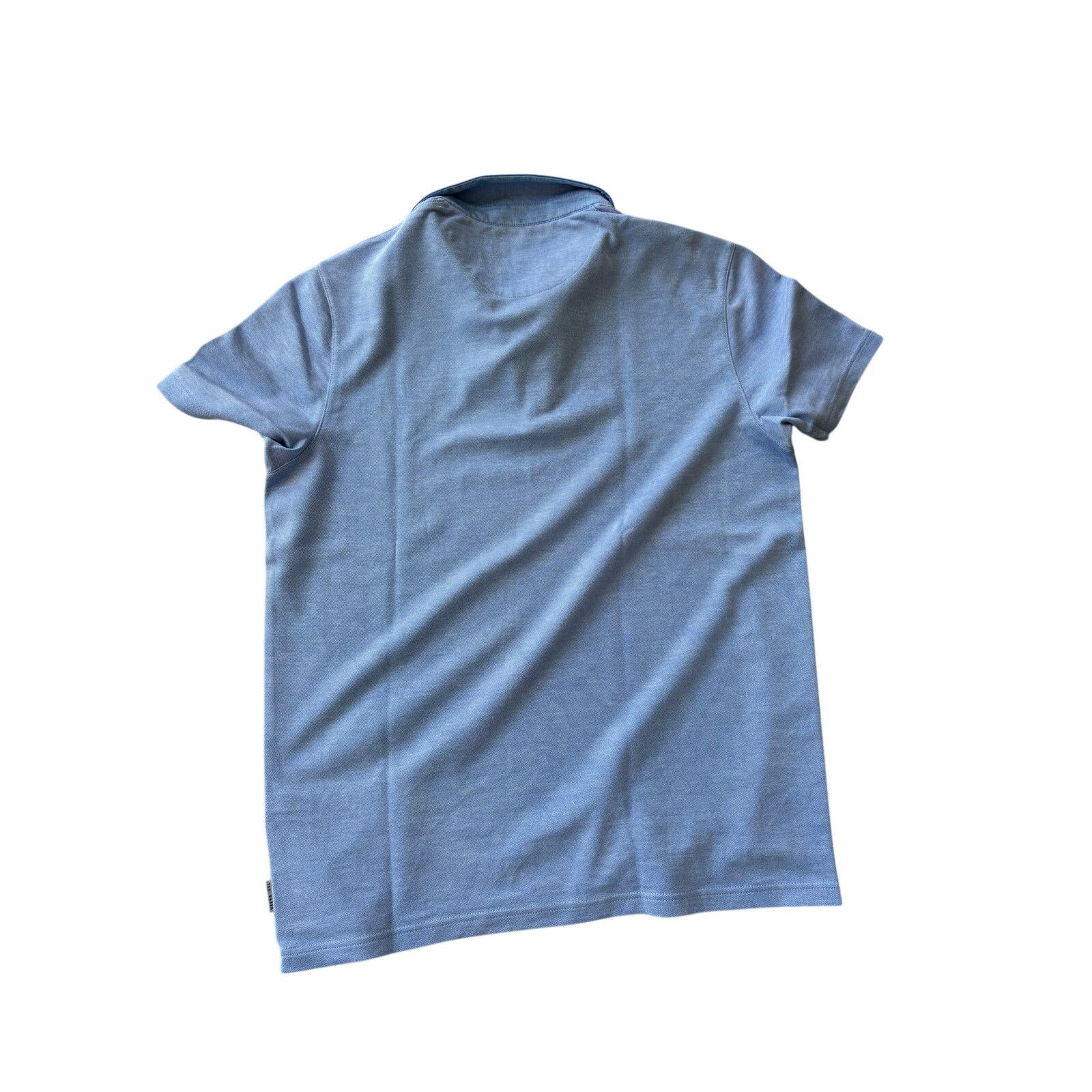 Ted Baker Ted Baker Mens Designer Polo Light Blue Size US M / EU 48-50 / 2 - 5 Thumbnail