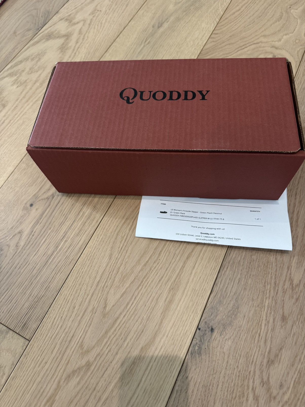 Quoddy Quoddy Fireside Slippers - Green Plaid Size US 8 / IT 38 - 10 Thumbnail