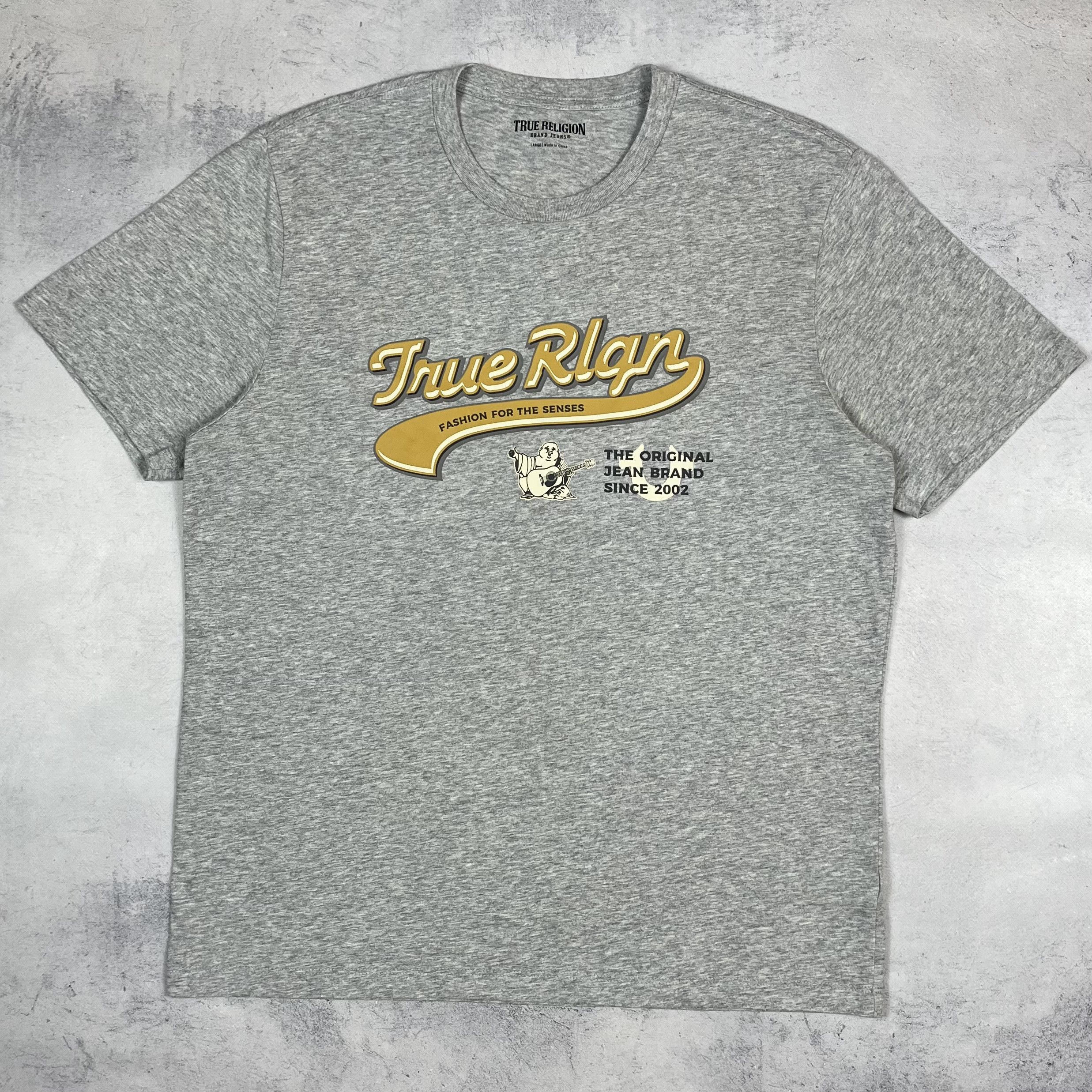 True Religion True Religion Y2K Heritage Big Logo T Shirt Size US L / EU 52-54 / 3 - 2 Thumbnail