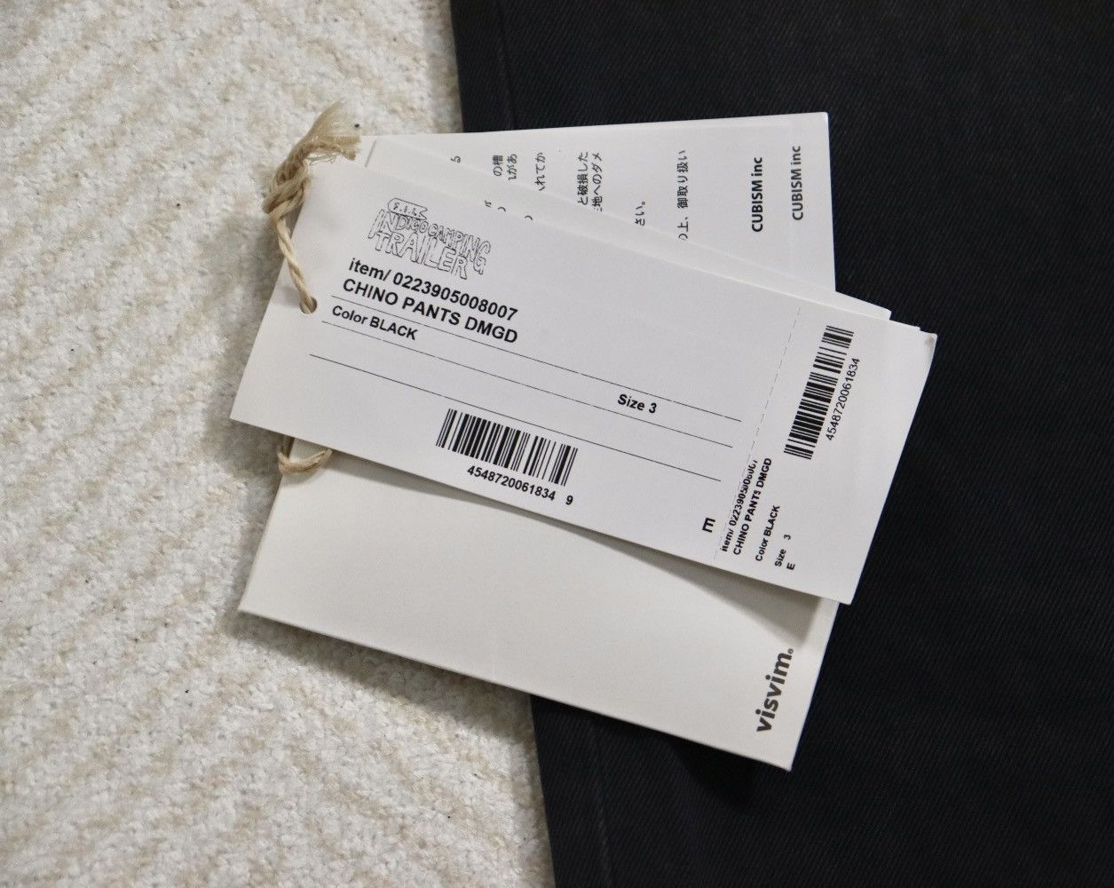 Visvim Visvim ICT 23aw Chino Pants Dmgd Size US 36 / EU 52 - 4 Thumbnail