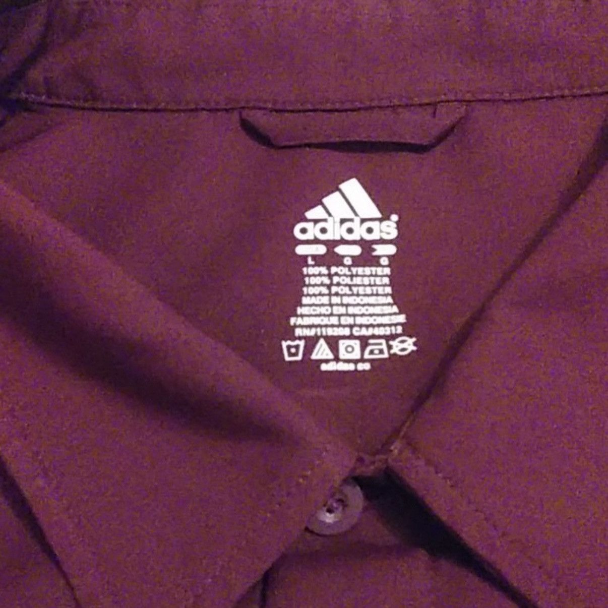Adidas Adidas ULM men's button down shirt Size US L / EU 52-54 / 3 - 4 Thumbnail