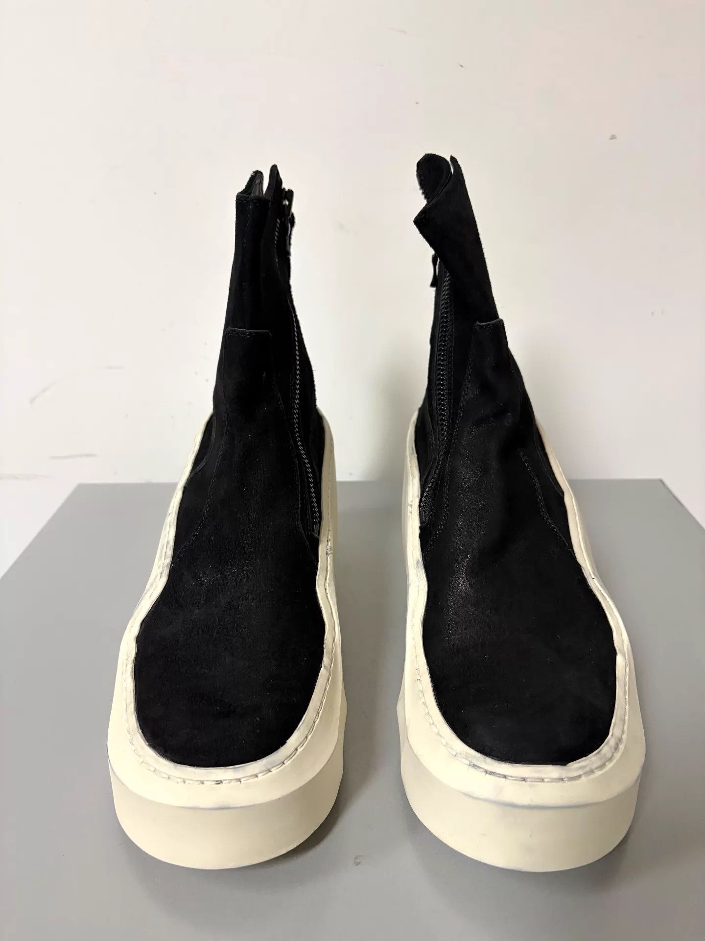 Julius julius men's diamond platform boots black suede 1 Size US 7.5 / EU 40-41 - 6 Thumbnail