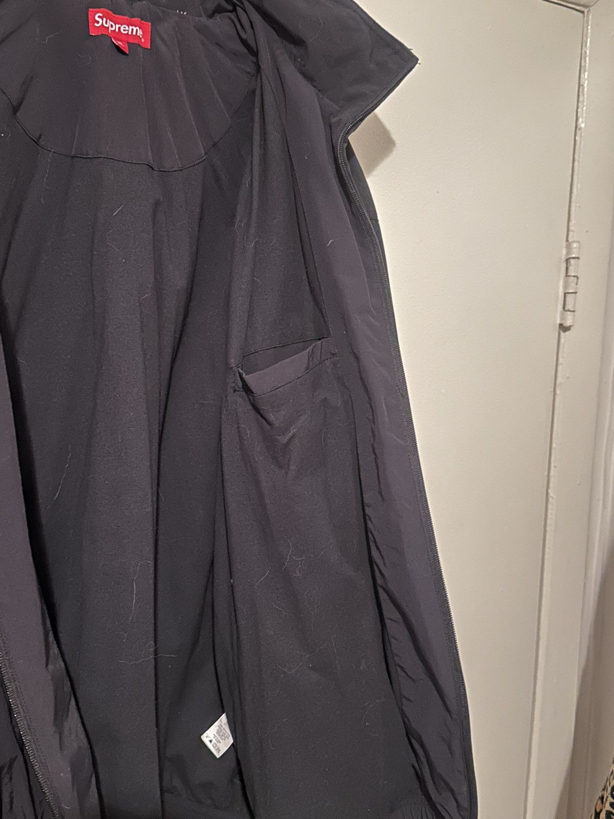 Supreme Black Side Logo Jacket (XL) Size US XL / EU 56 / 4 - 7 Thumbnail