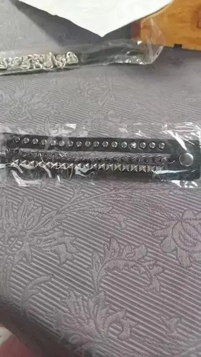 Jewelry 3 Lines Style rivet Bracelet Size ONE SIZE - 3 Thumbnail