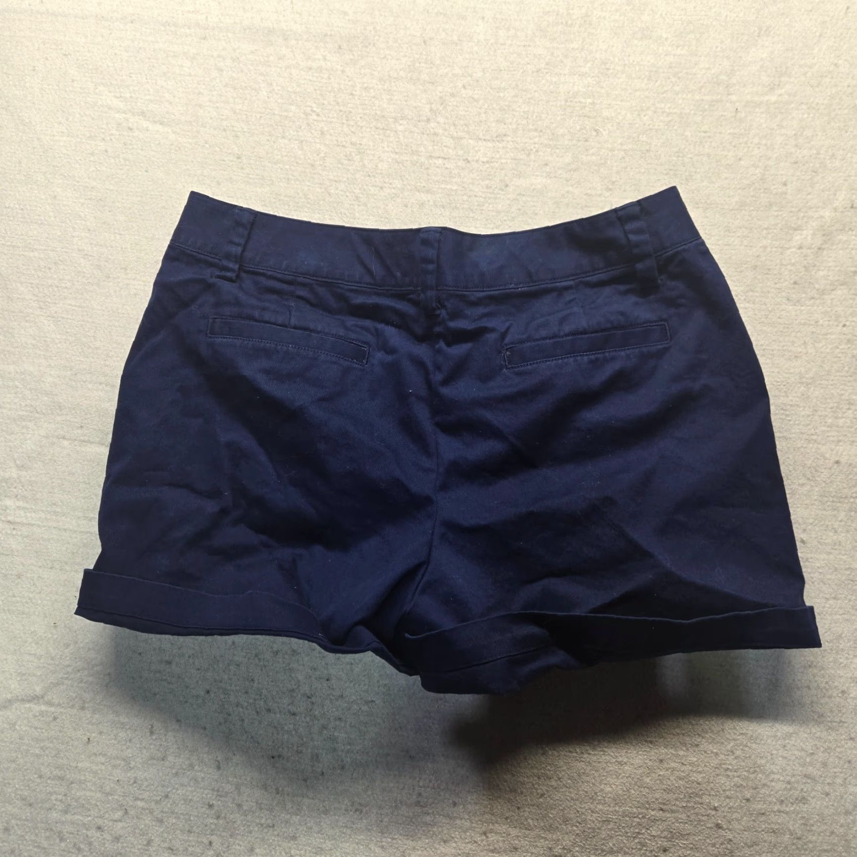 Lands' End Lands' End Chino Navy Blue Mid-Rise Stretch Cotton Twill Adult Women's Size 6 Size 30" / US 8 / IT 44 - 6 Thumbnail