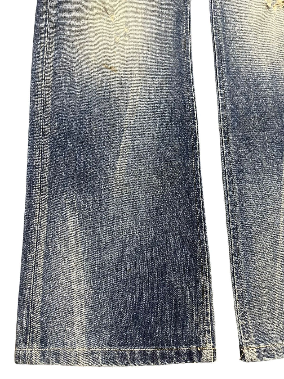 Hysteric Glamour Vintage Japanese Bartack Blue Wash Faded Style Baggy Jeans Size US 30 / EU 46 - 5 Thumbnail