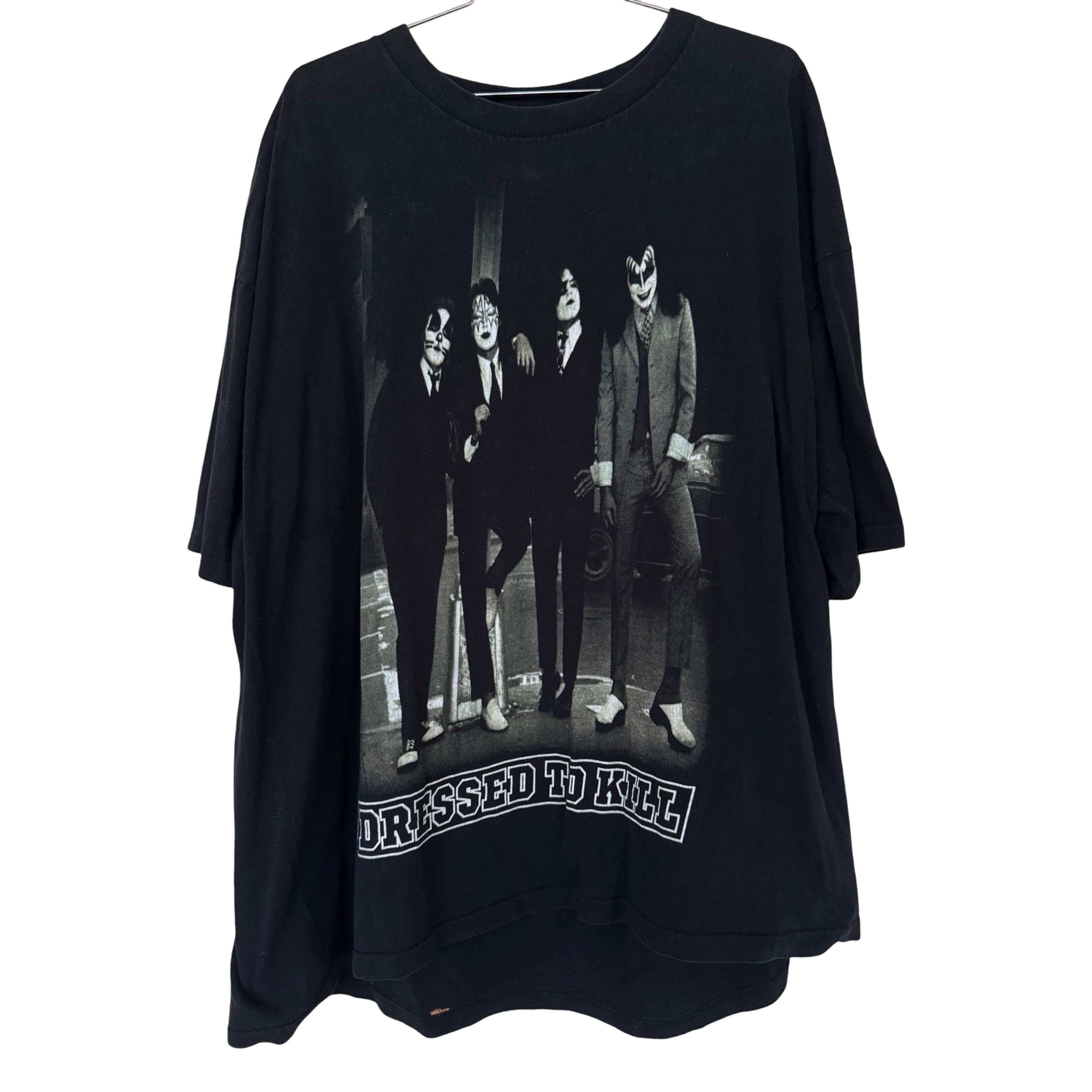 Vintage KISS Dressed To Kill Tee Size US XXL / EU 58 / 5 - 4 Thumbnail