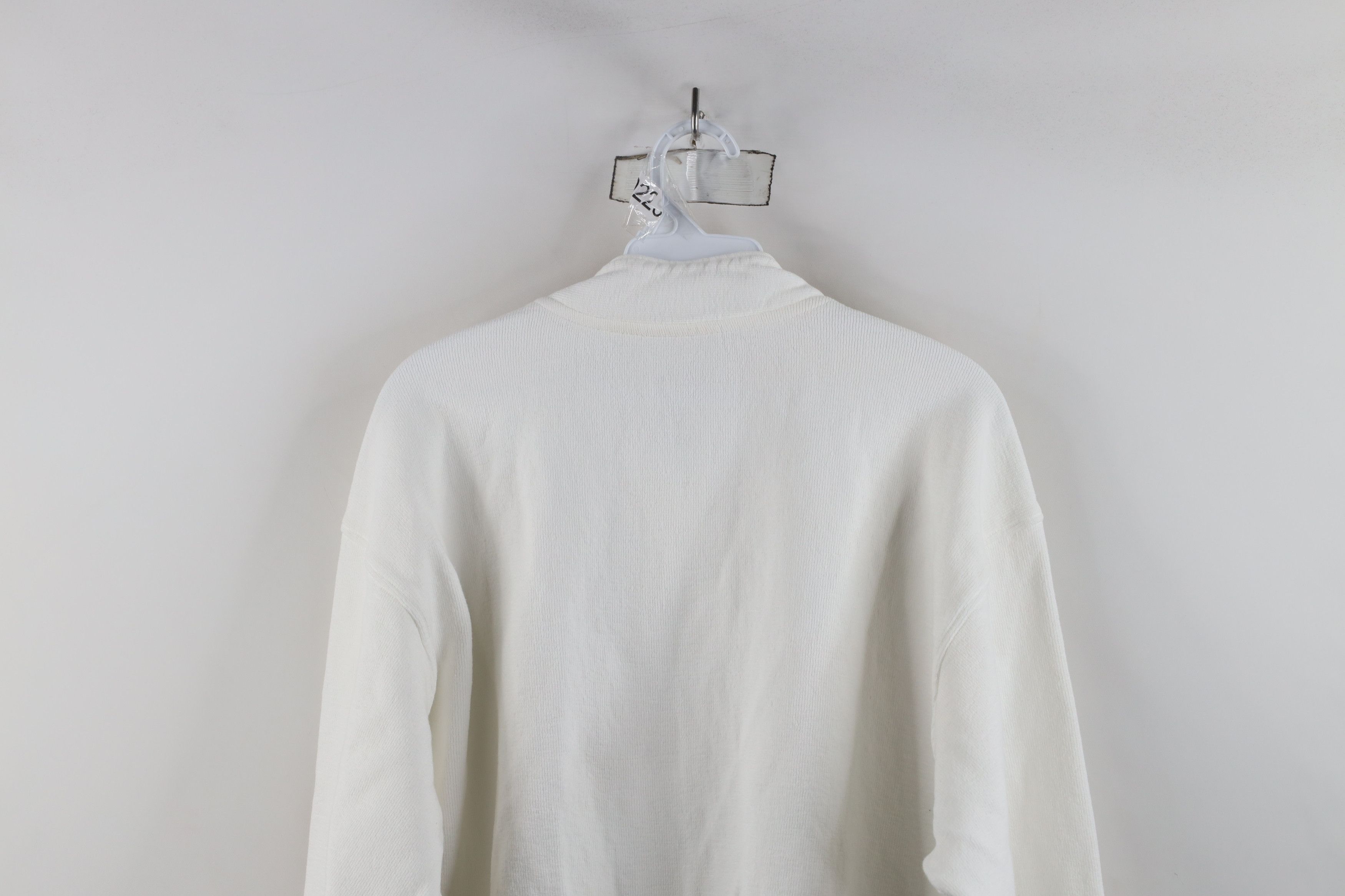 Vintage Vintage 90s Streetwear Charlevoix Michigan Henley Sweater Size US XL / EU 56 / 4 - 9 Thumbnail