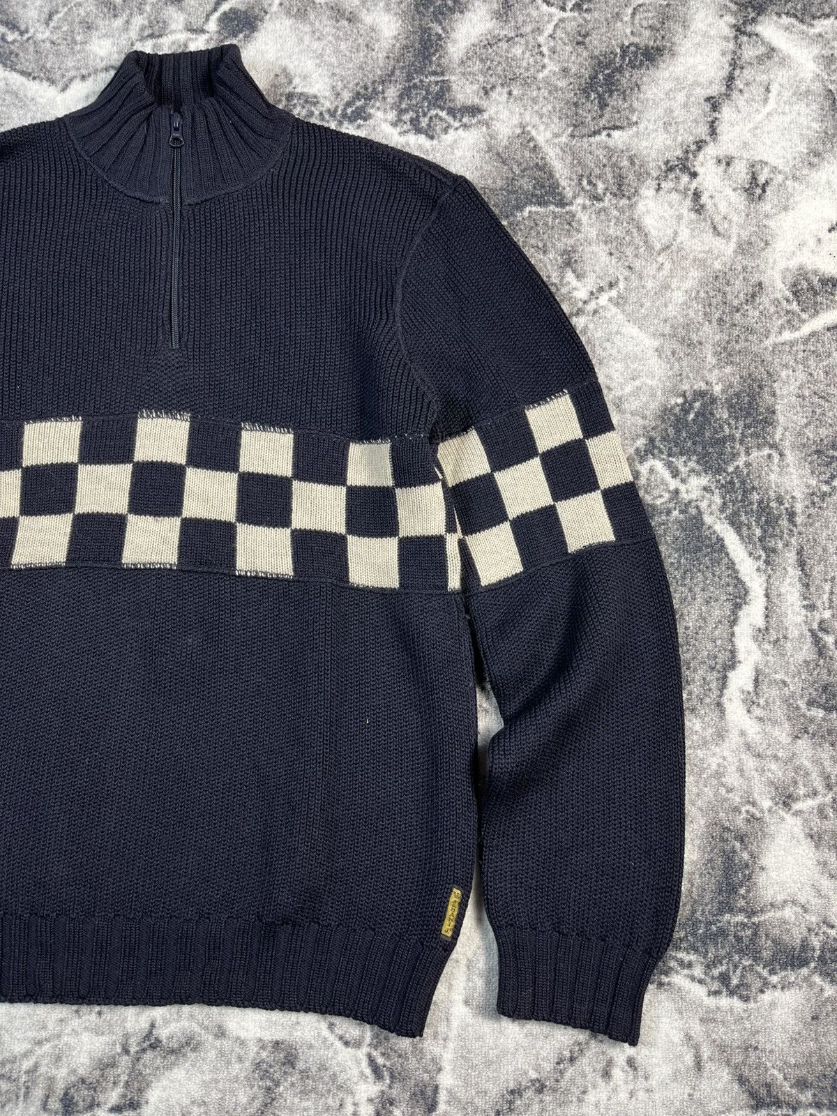 Armani Armani Jeans Vintage Wool Knit 🧶 Sweater Size US L / EU 52-54 / 3 - 3 Thumbnail