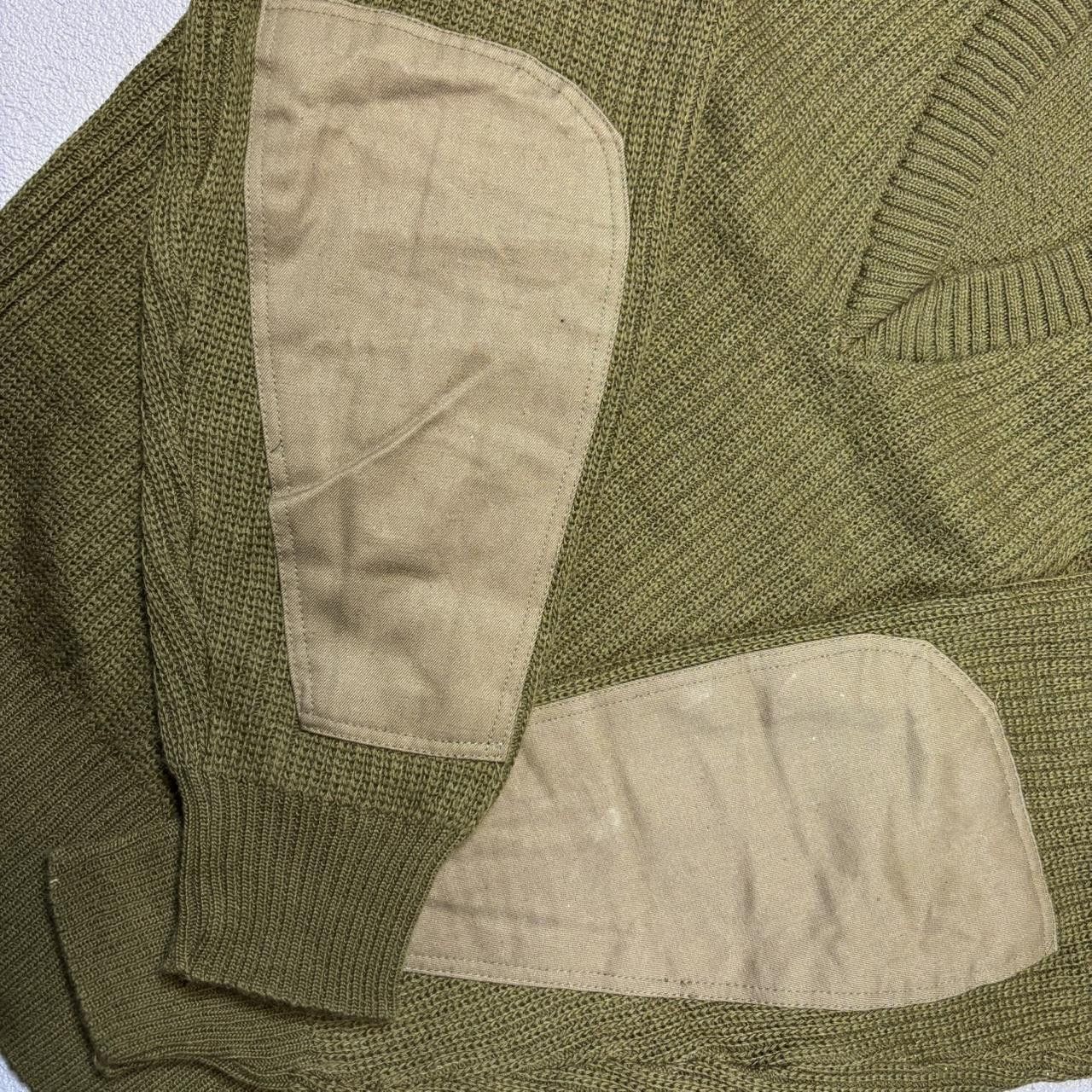 Japanese Brand × Vintage Vintage y2k Military surplus ribbed archive sweater Size US M / EU 48-50 / 2 - 7 Thumbnail